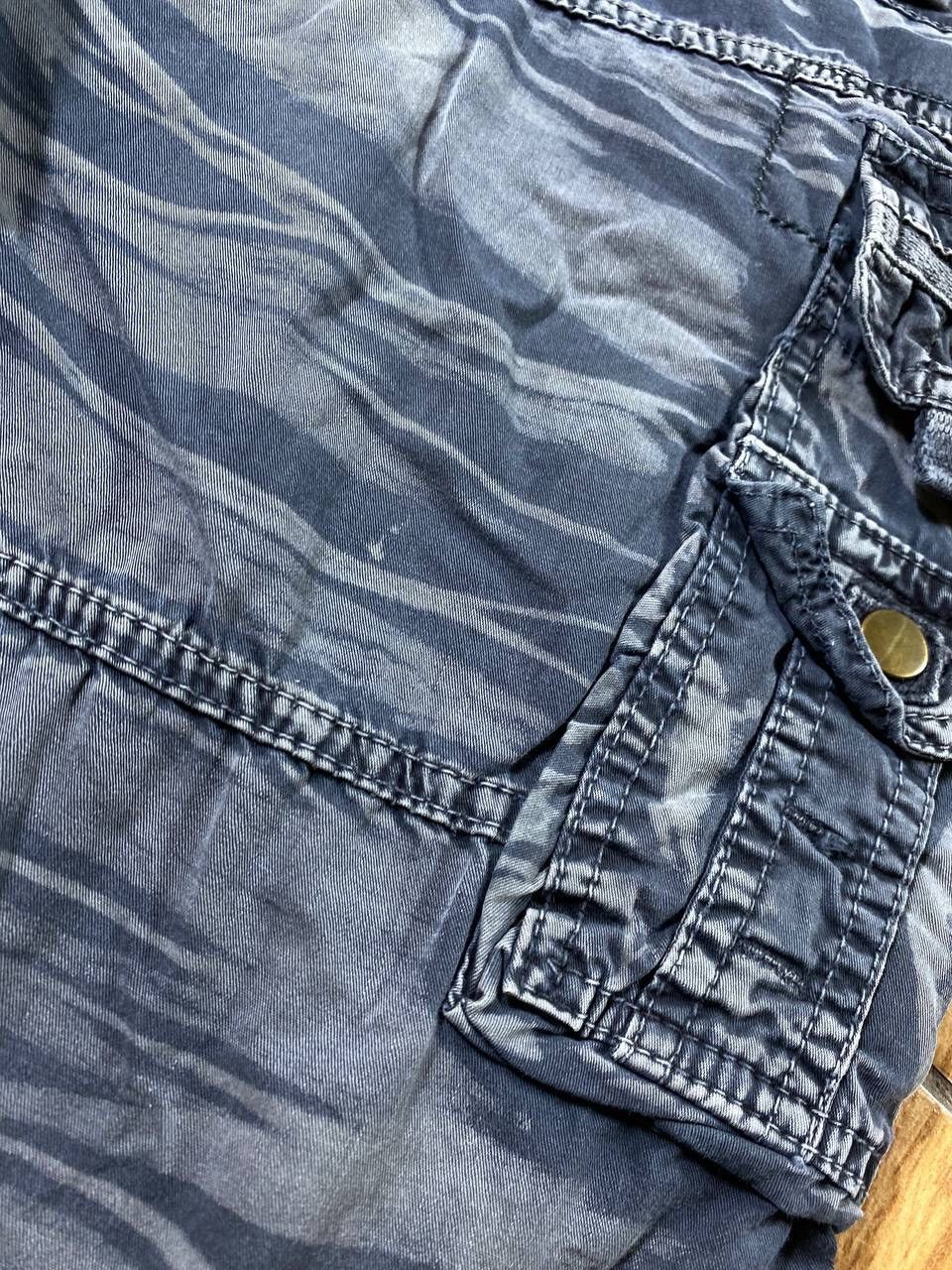 Other Rare CARGO MILITARY CAMO SHORTS 90s Y2K multipocked Size US 32 / EU 48 - 4 Thumbnail