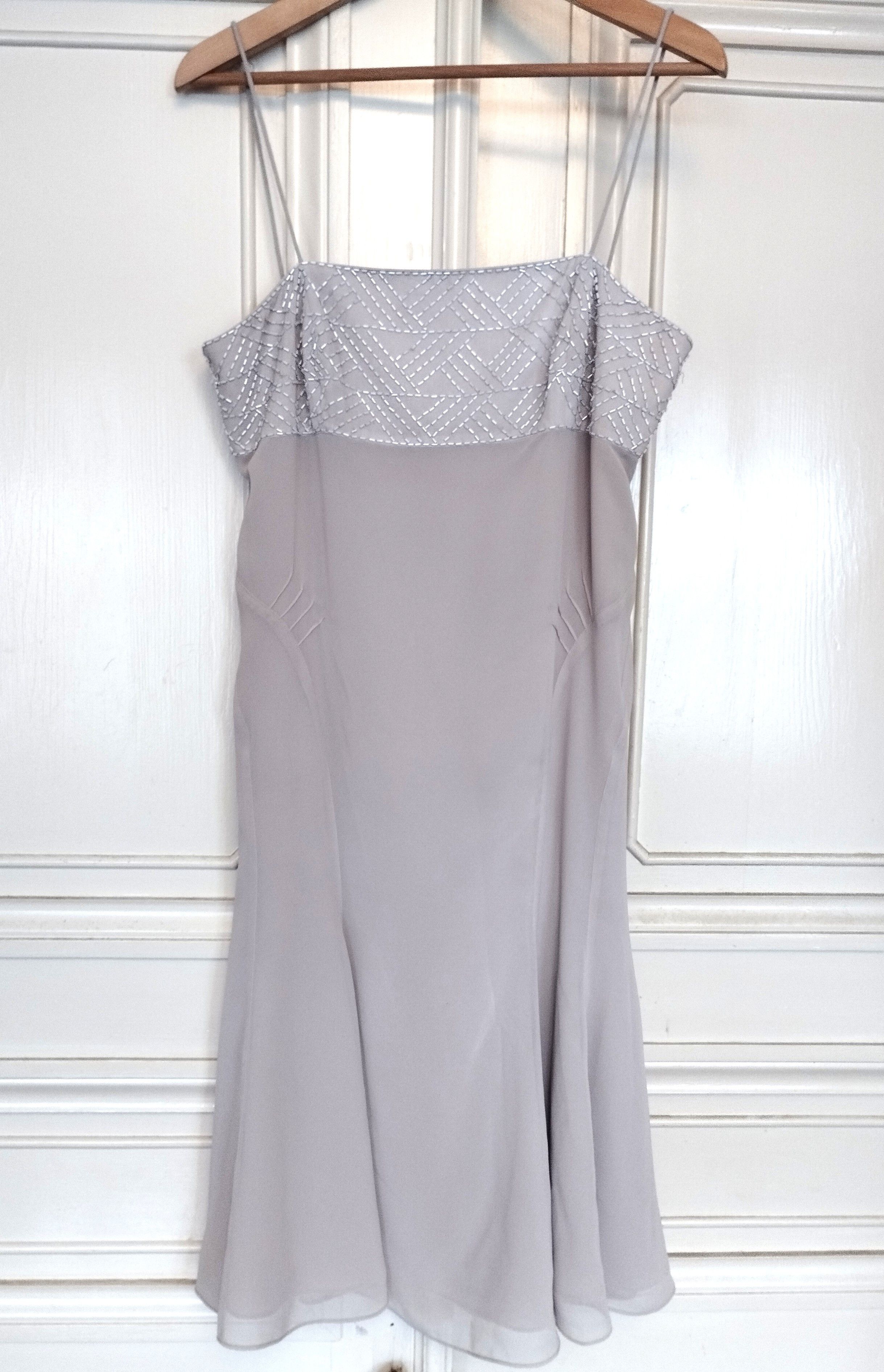 Designer Amanda Wakeley Robe Sculpturale Soirée Cérémonie T XL/XXL Size XL / US 12-14 / IT 48-50 - 8 Thumbnail