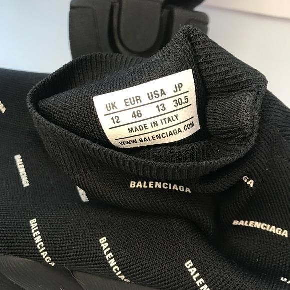 Balenciaga 💯 - New Authentic Balenciaga Speed 2.0 LT Logo Sock Sneaker Size US 13 / EU 46 - 3 Thumbnail