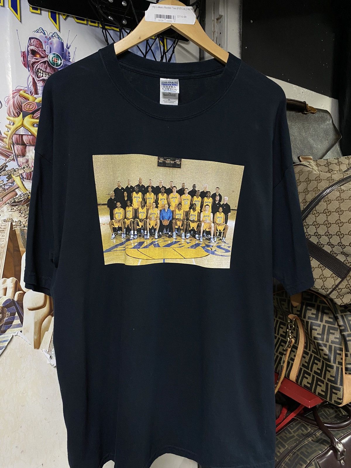 00’ Vintage Lakers Team Kobe Tee Shirt XLarge