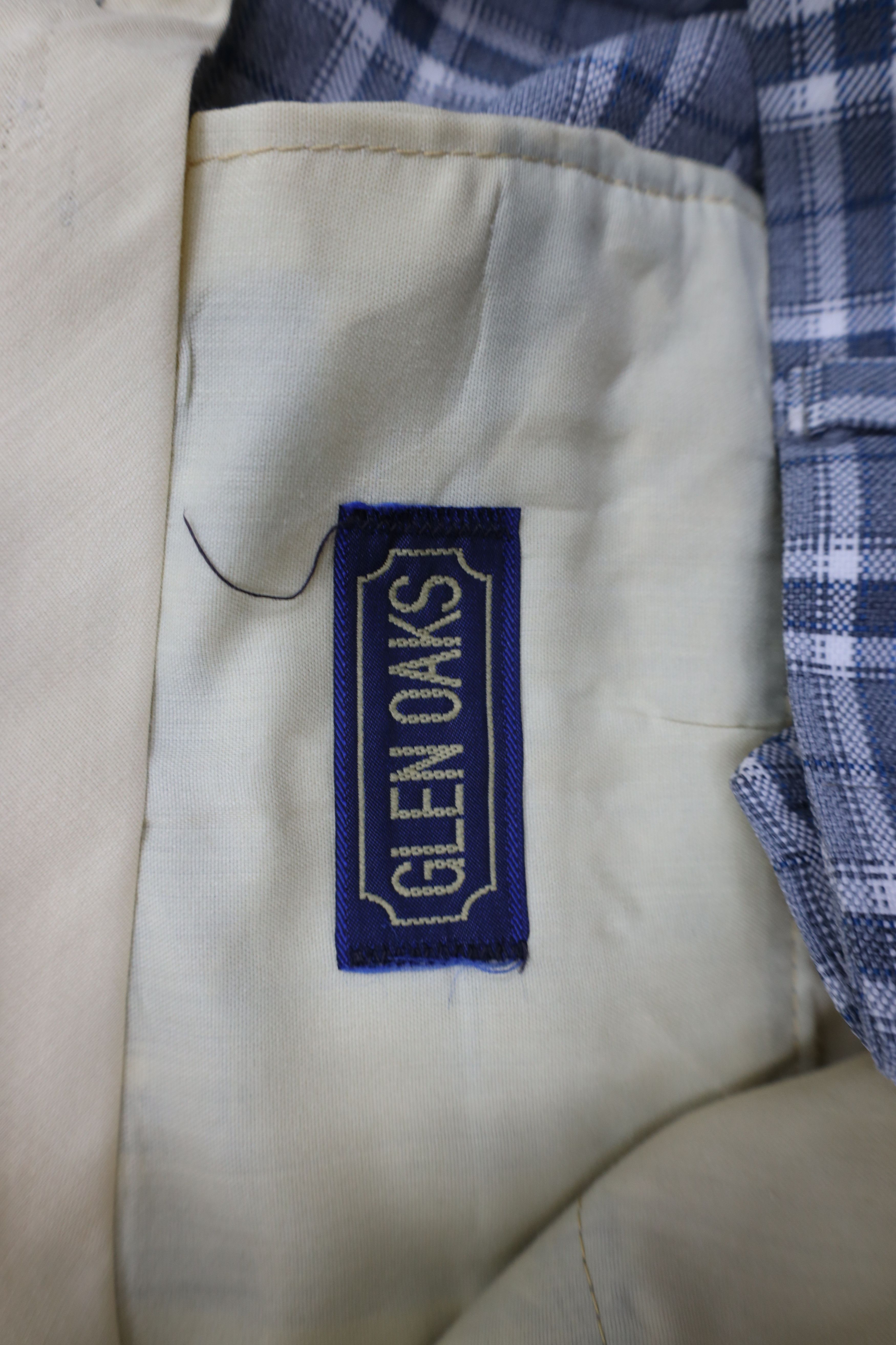 Vintage Vintage 70s Streetwear Bell Bottoms Chino Pants Plaid USA Size US 34 / EU 50 - 3 Thumbnail