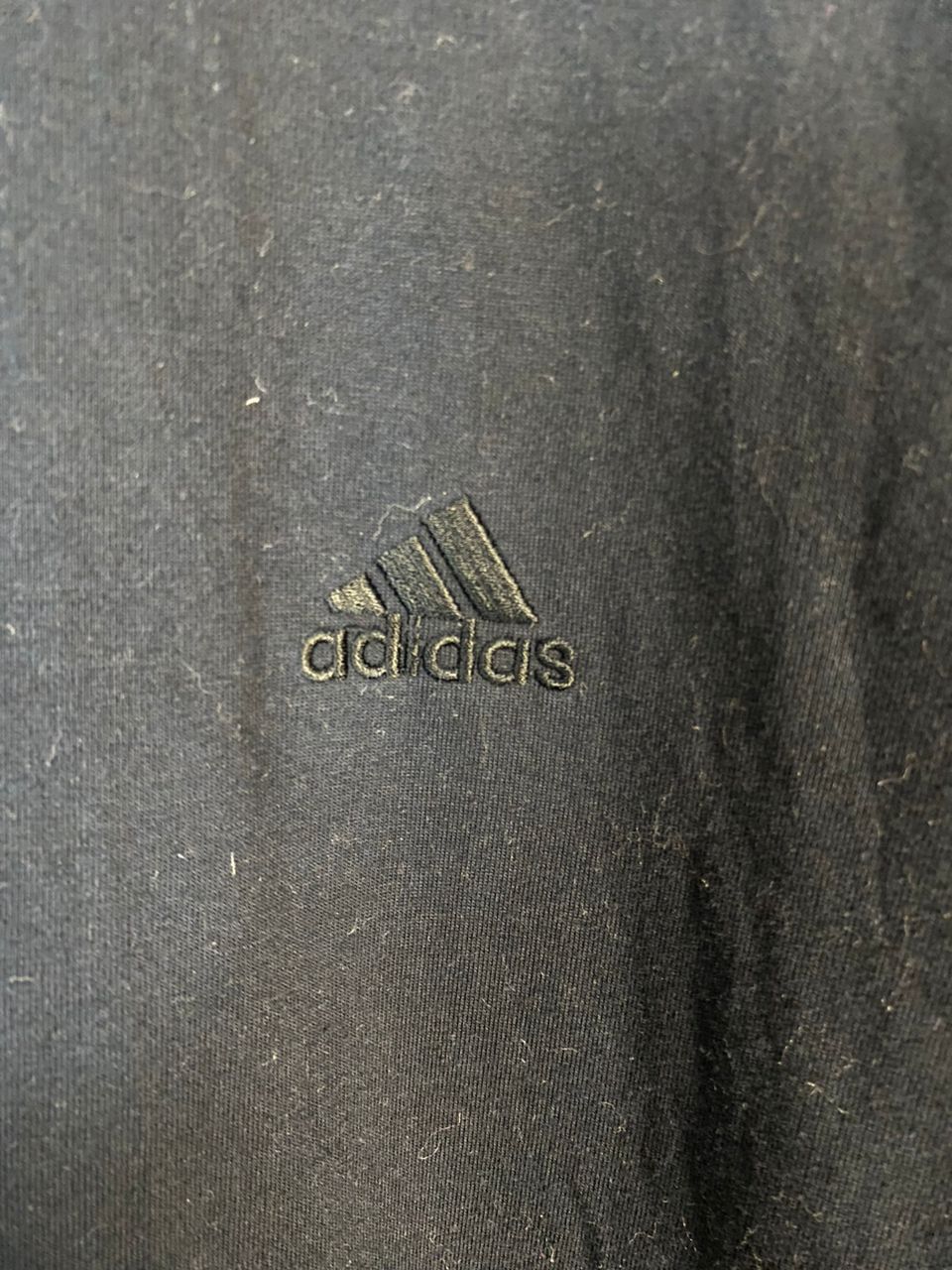 Adidas × Vintage Vintage adidas small logo black tshirt Size US L / EU 52-54 / 3 - 3 Thumbnail