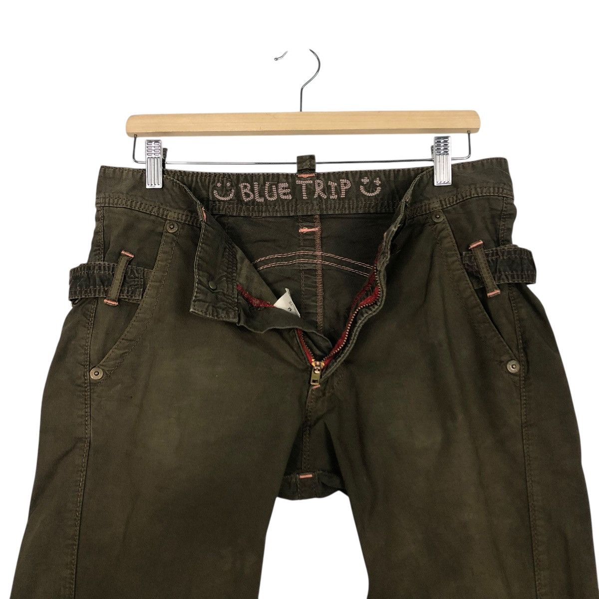 Japanese Brand 🔥VINTAGE CARGO PANTS BIKER EDWIN ISSEY MIYAKE Size US 32 / EU 48 - 17 Thumbnail