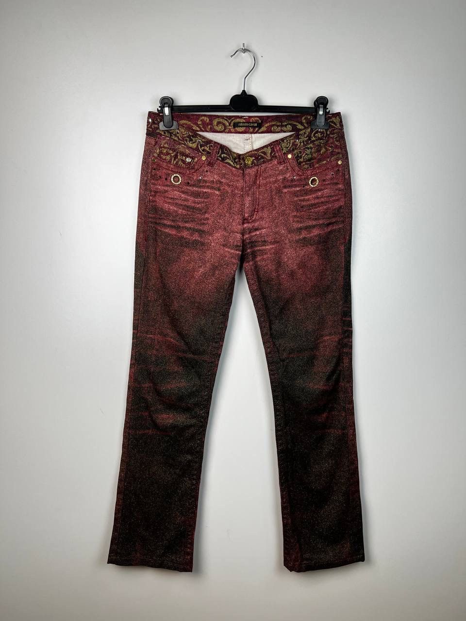 Roberto Cavalli × Vintage Roberto Cavalli rare vintage pants wmns size 27 Size 27" / US 4 / IT 40 - 1 Thumbnail