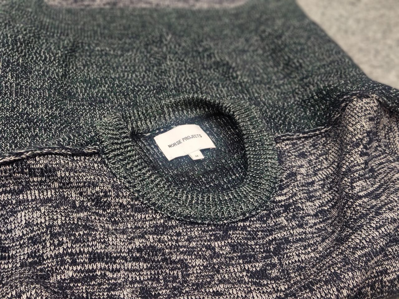 Norse Projects Norse Projects Design Arild Moulin Dark Gray Knit Sweater Size US M / EU 48-50 / 2 - 13 Thumbnail
