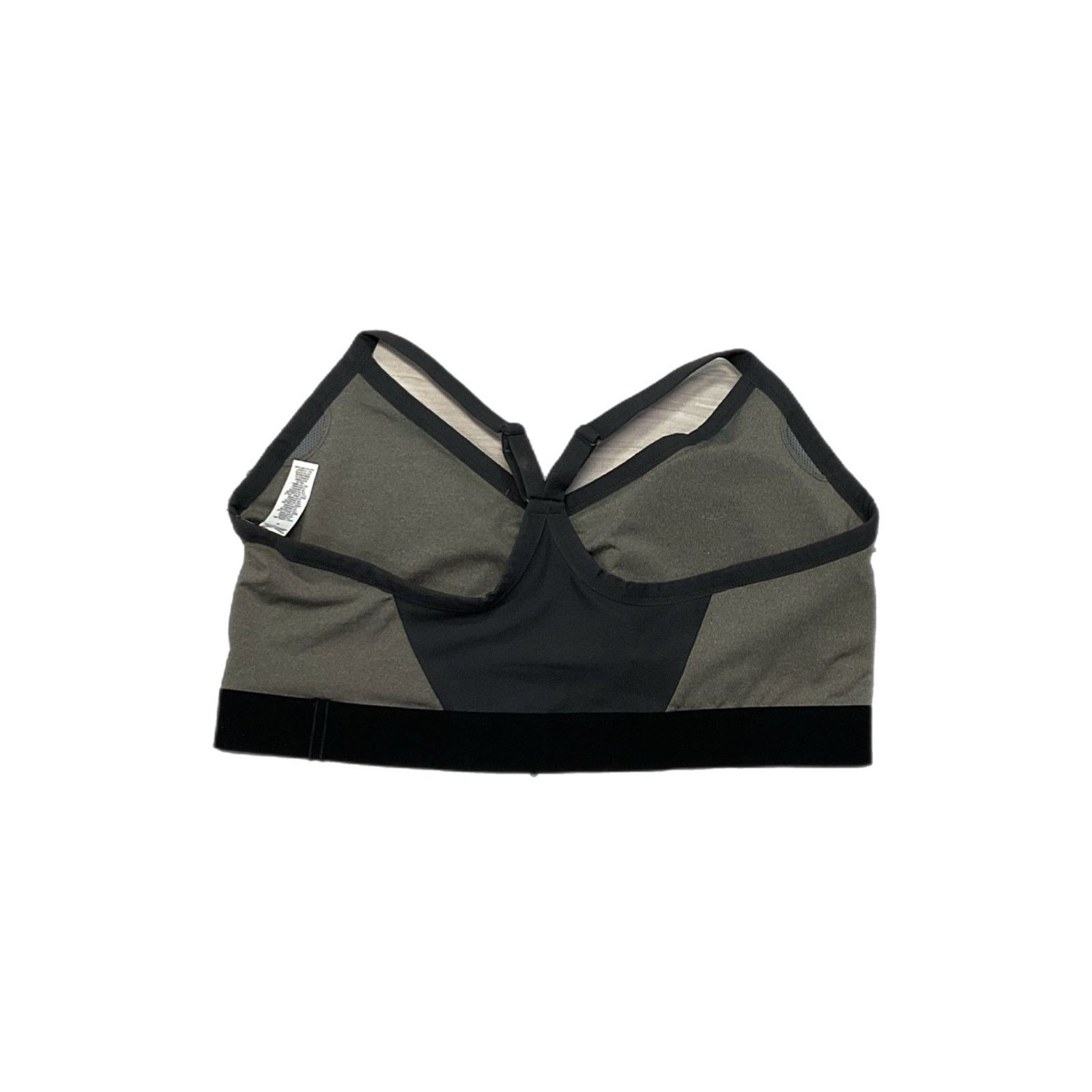 Nike Nike Dri-FIT Gray & Black Sports Bra Size XL / US 12-14 / IT 48-50 - 2 Thumbnail