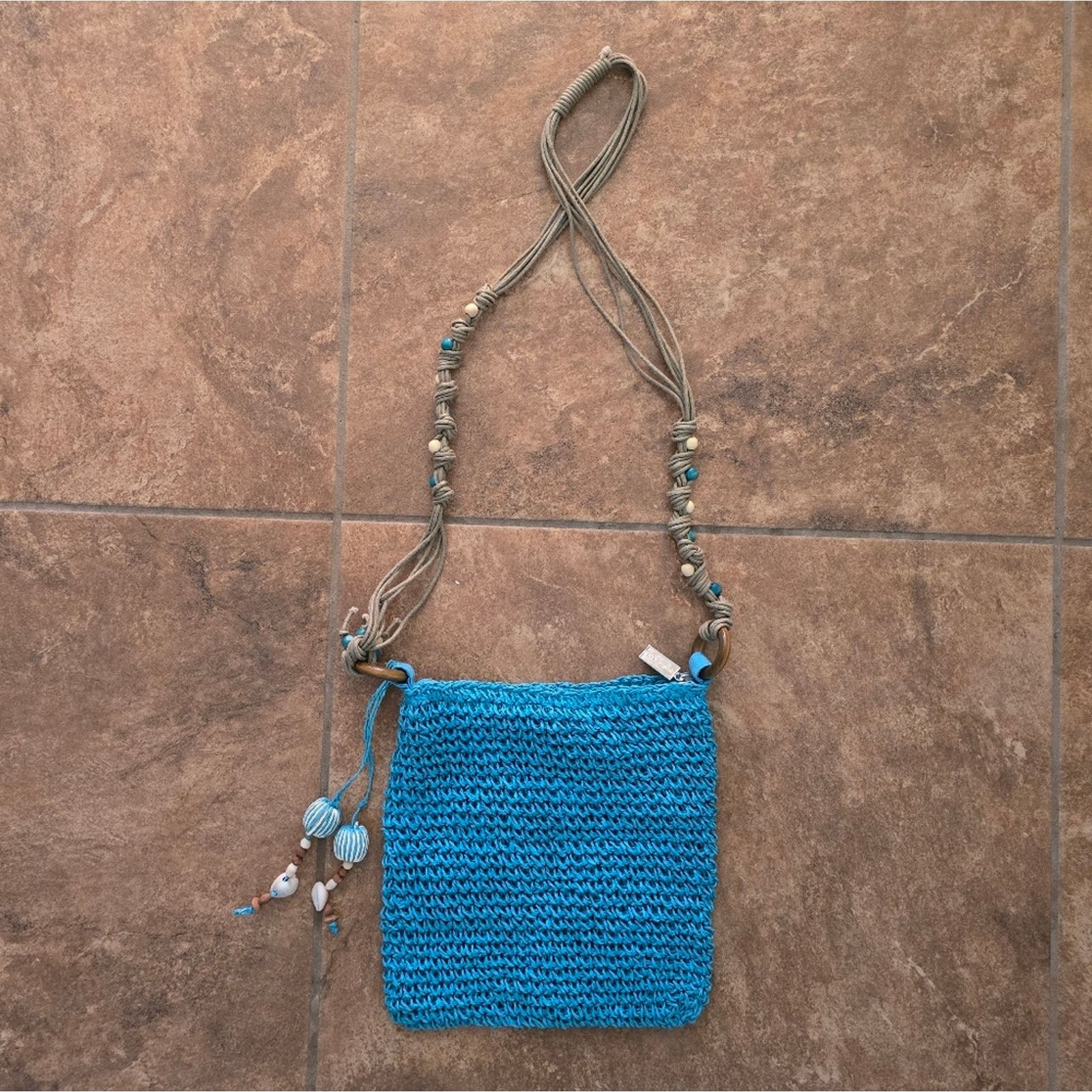 Other Blue | SUN 'N' SAND | Natural Straw Crossbody Size ONE SIZE - 2 Thumbnail