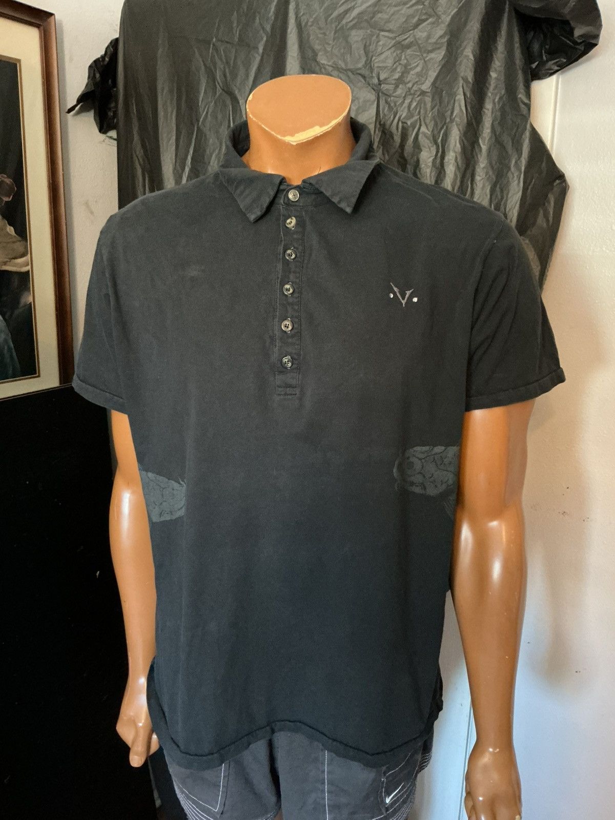Civil Society Y2K Civil Society For The People Koi Cyber Grunge Polo Shirt Size US XL / EU 56 / 4 - 12 Thumbnail