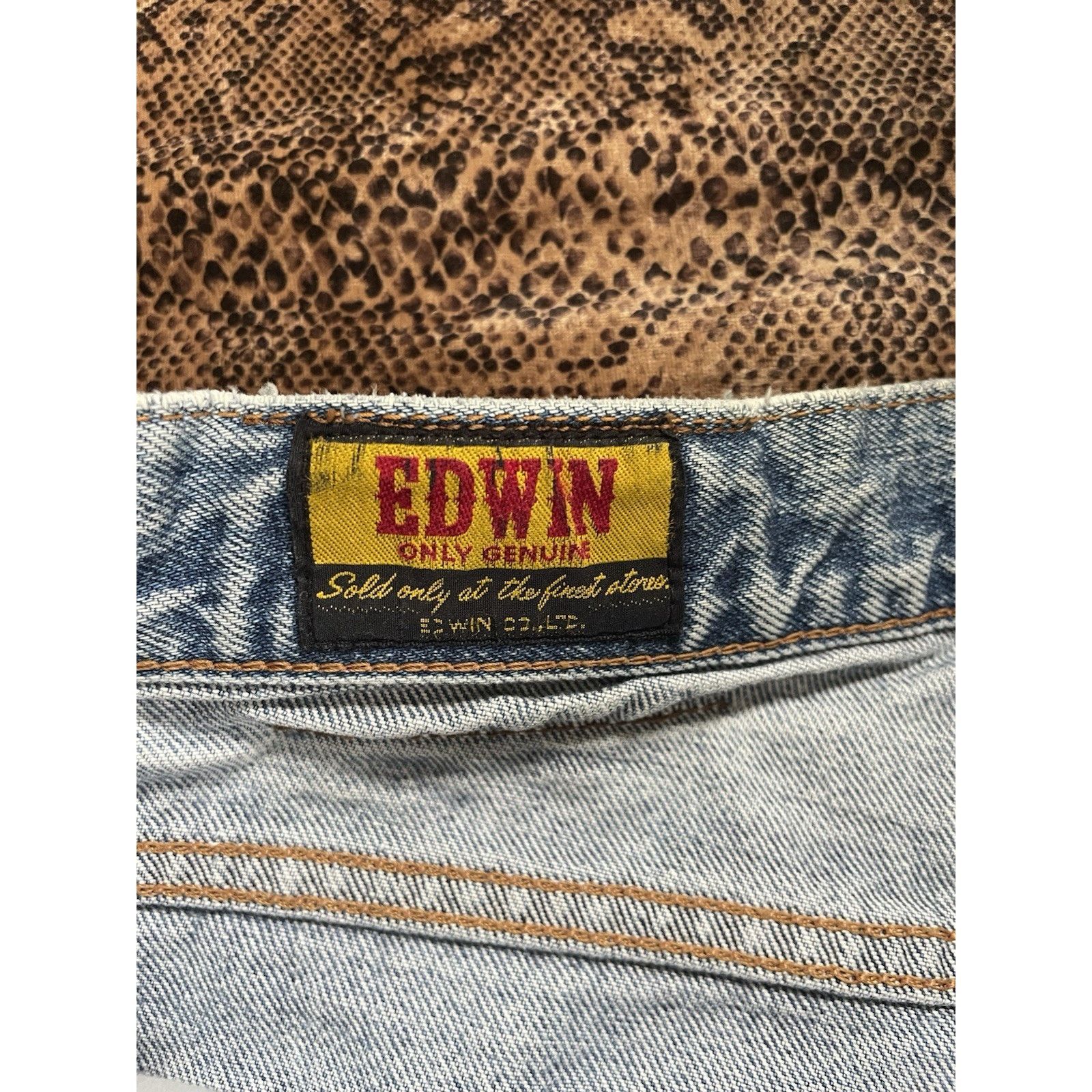 Edwin Edwin Tokyo Jeans French Classic 100% Cotton 32 X 28 Japan Size US 32 / EU 48 - 2 Thumbnail