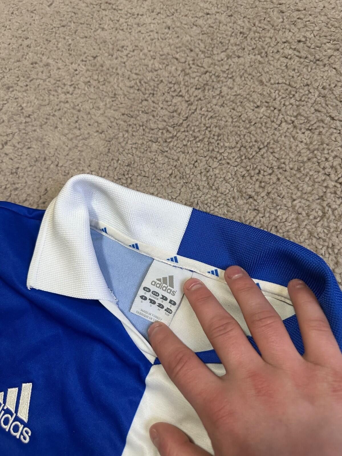 Adidas #10 V.VOGT Grasshopper FC 2002 Football Shirt Soccer Adidas Size US S / EU 44-46 / 1 - 4 Thumbnail