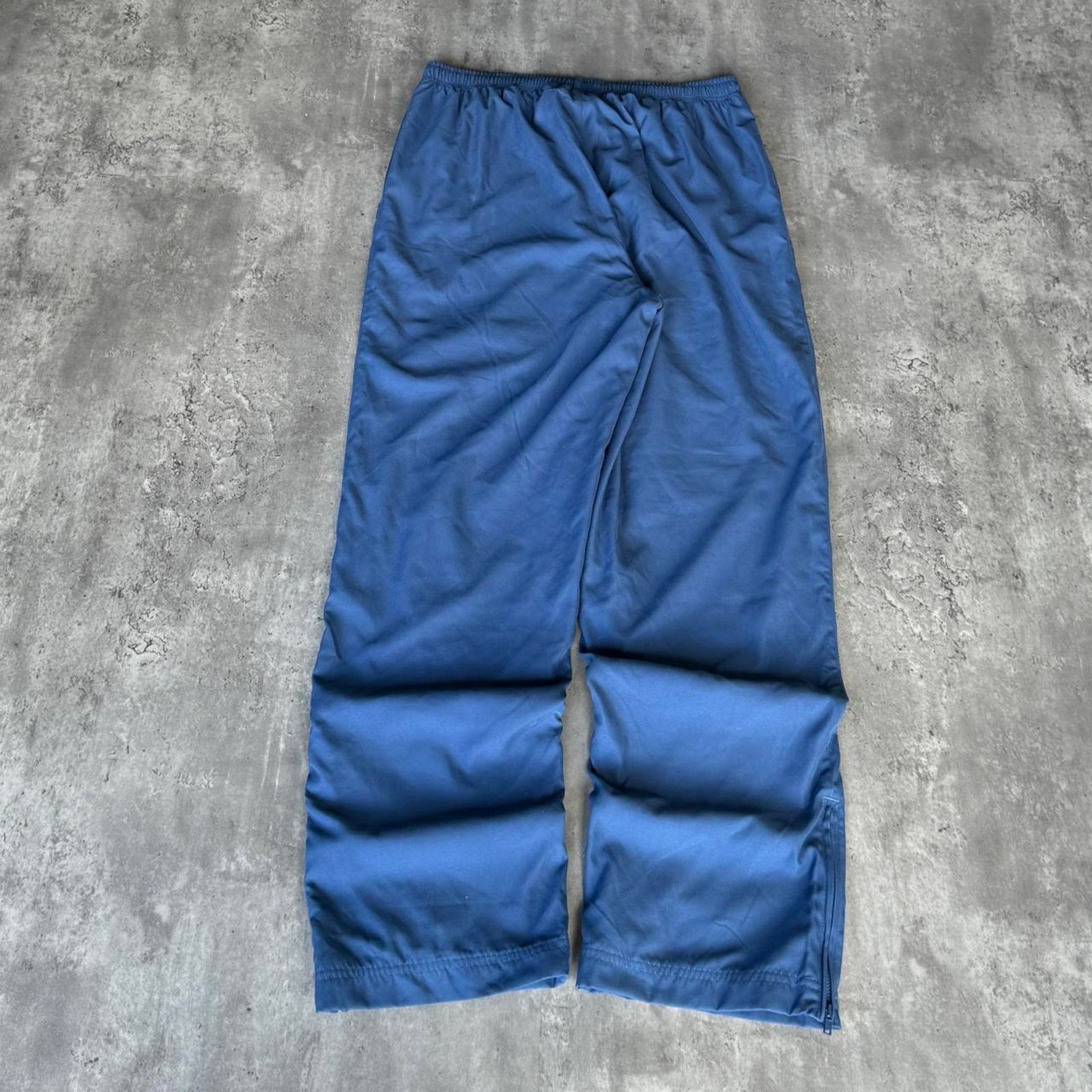 Japanese Brand × Norm Thompson × Vintage Vintage Y2K Norm Thompson Tonal Blue Essential Trackpants Size US 33 - 2 Thumbnail