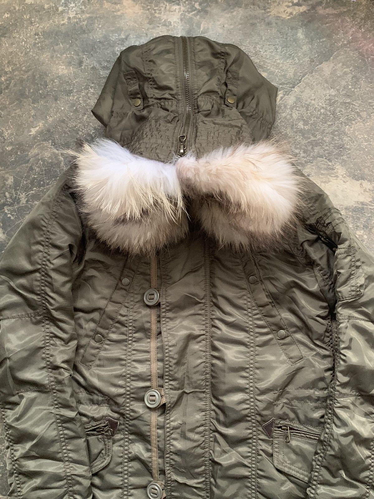GOA G.O.A. furry parka winter jacket Size US XS / EU 42 / 0 - 3 Thumbnail