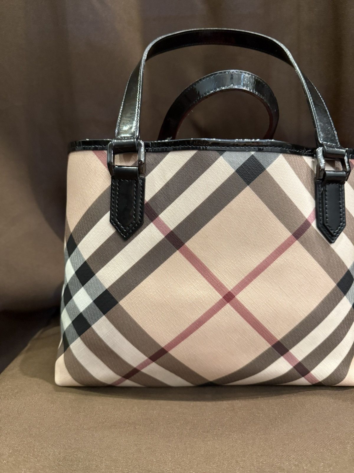 Burberry Burberry Nova Check Women’s Shoulder Tote Bag Shopper Dior Size ONE SIZE - 2 Thumbnail