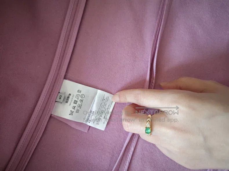 Valentino Valentino Women's purple-pink coat Size XS / US 0-2 / IT 36-38 - 3 Thumbnail