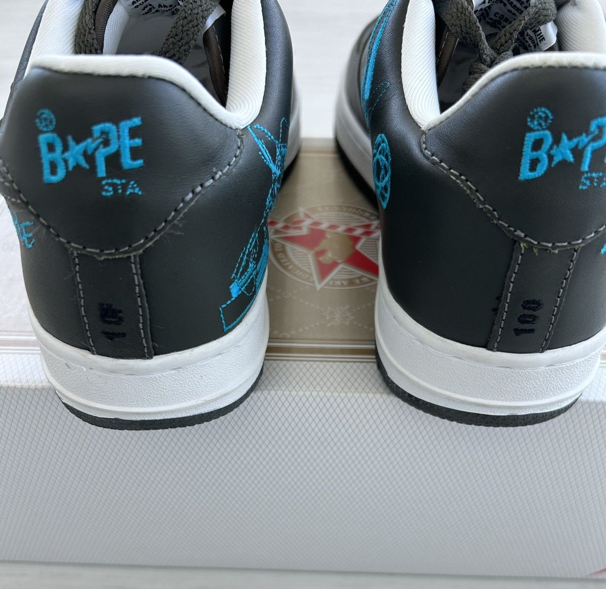 Bape VERY RARE OG 2003 A BATHING APE X UNKLE 1 OF 100 BAPESTA Size US 10 / EU 43 - 9 Thumbnail