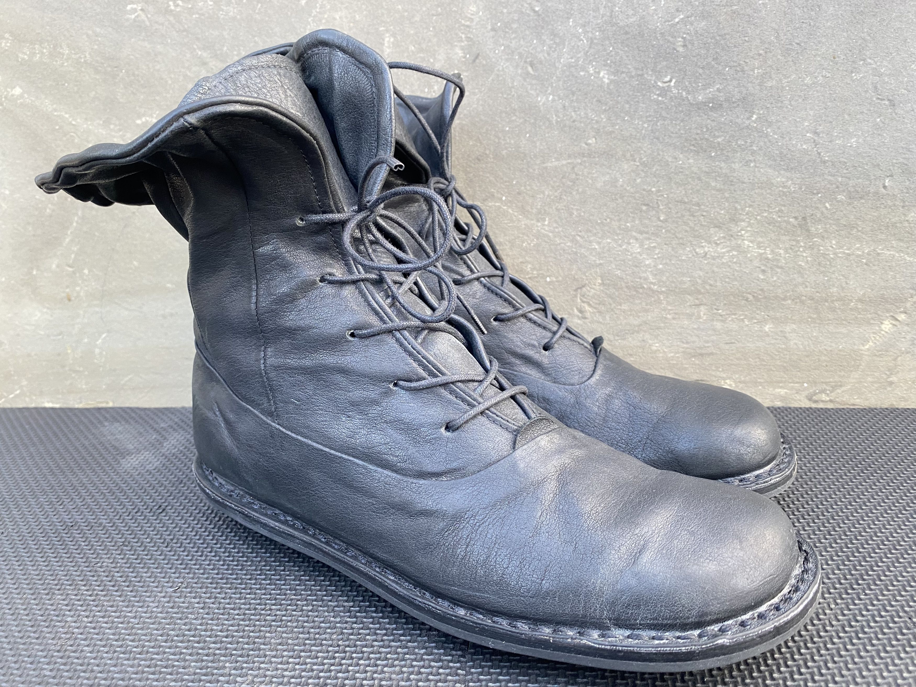 Trippen Trippen Women's Leather Black Flower design Medieval Size US 10.5 / IT 40.5 - 3 Thumbnail