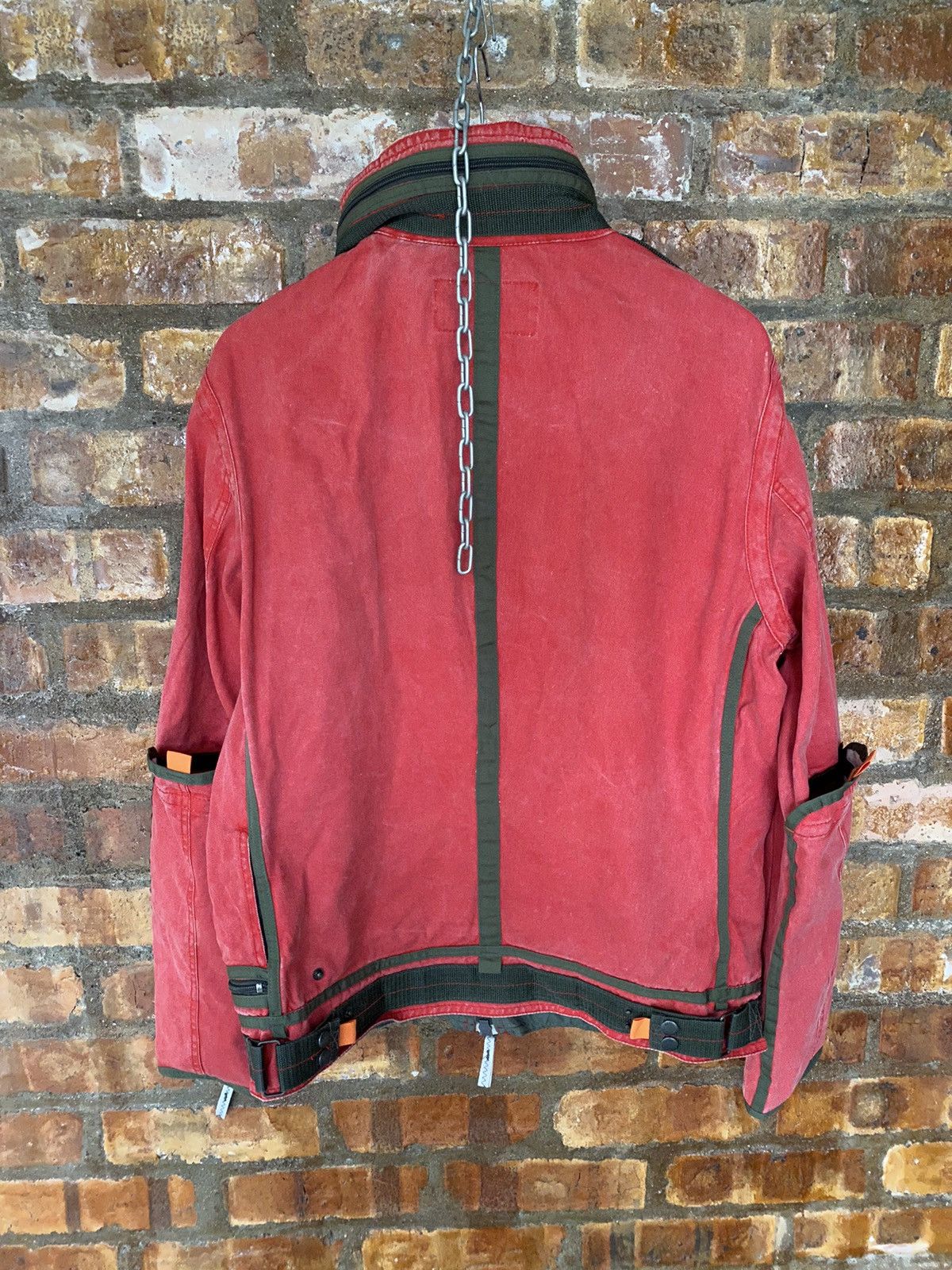 Avirex × Japanese Brand Vtg Avirex Analoq Q 3D cargos parachute bondage jacket Size US L / EU 52-54 / 3 - 22 Thumbnail