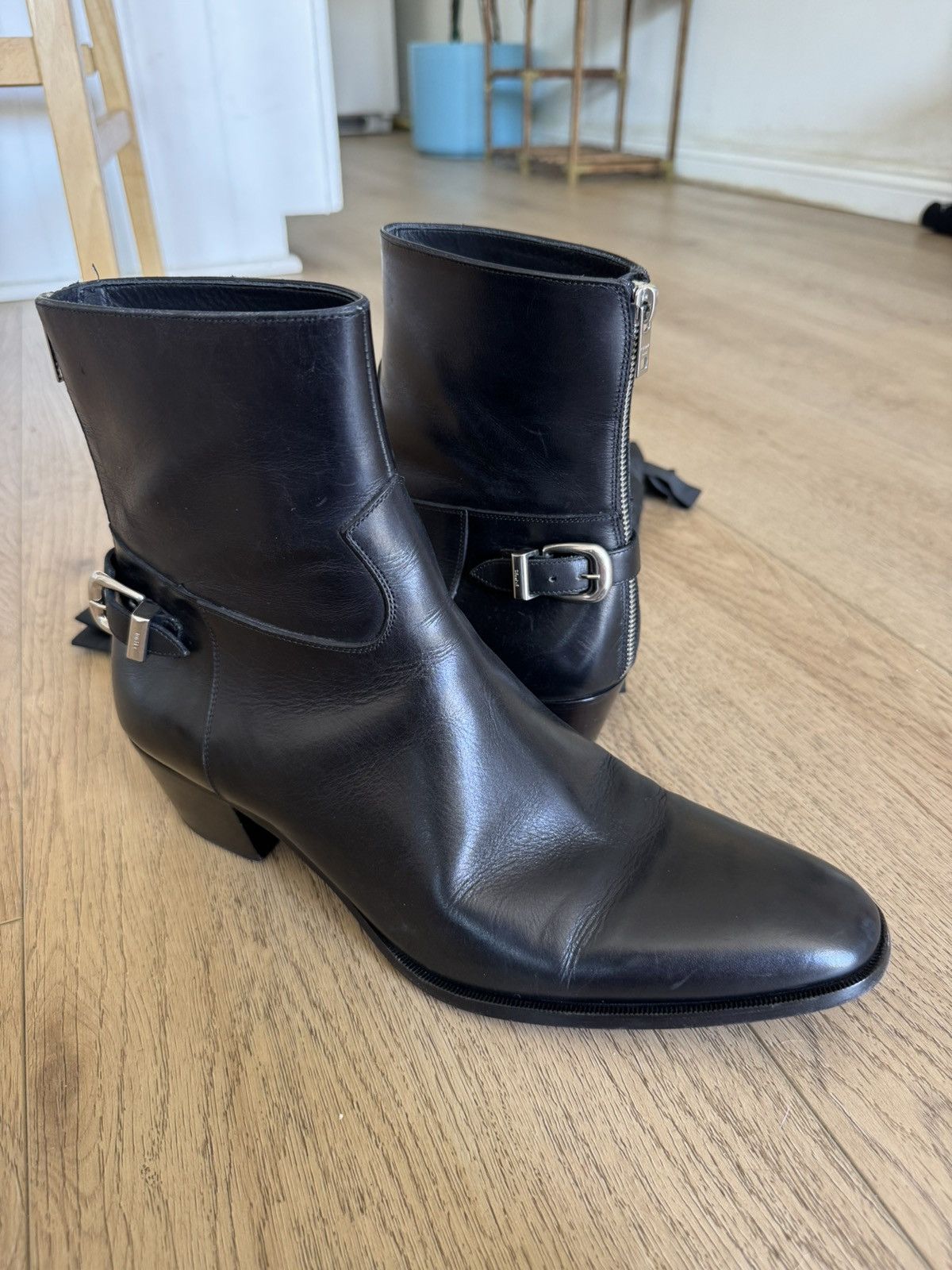 Celine Rear Zip Jacno Boots Size US 11 / EU 44 - 1 Thumbnail