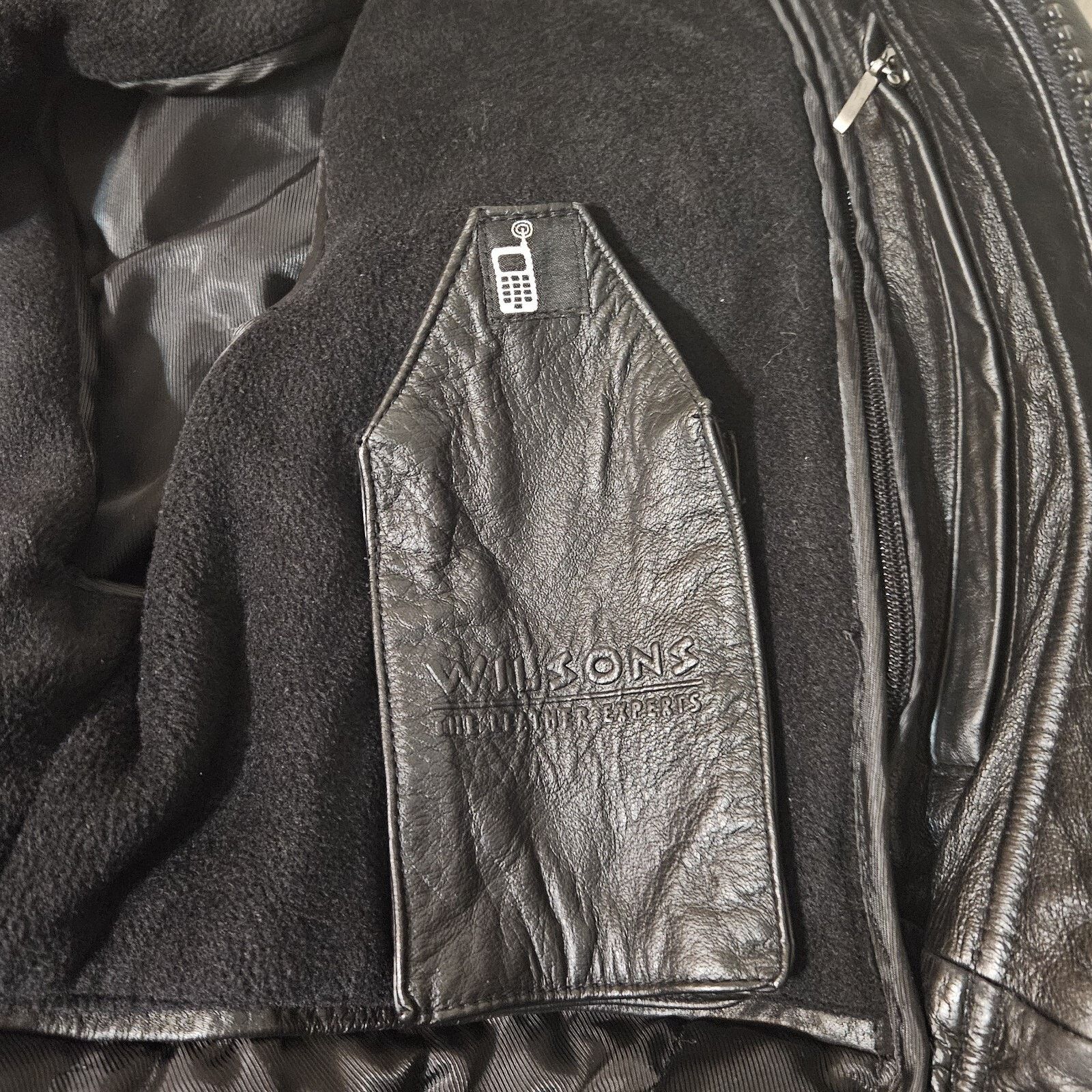 Wilsons Leather WILSONS Leather Women L THINSULATE Ultra Removable Liner Size L / US 10 / IT 46 - 12 Thumbnail