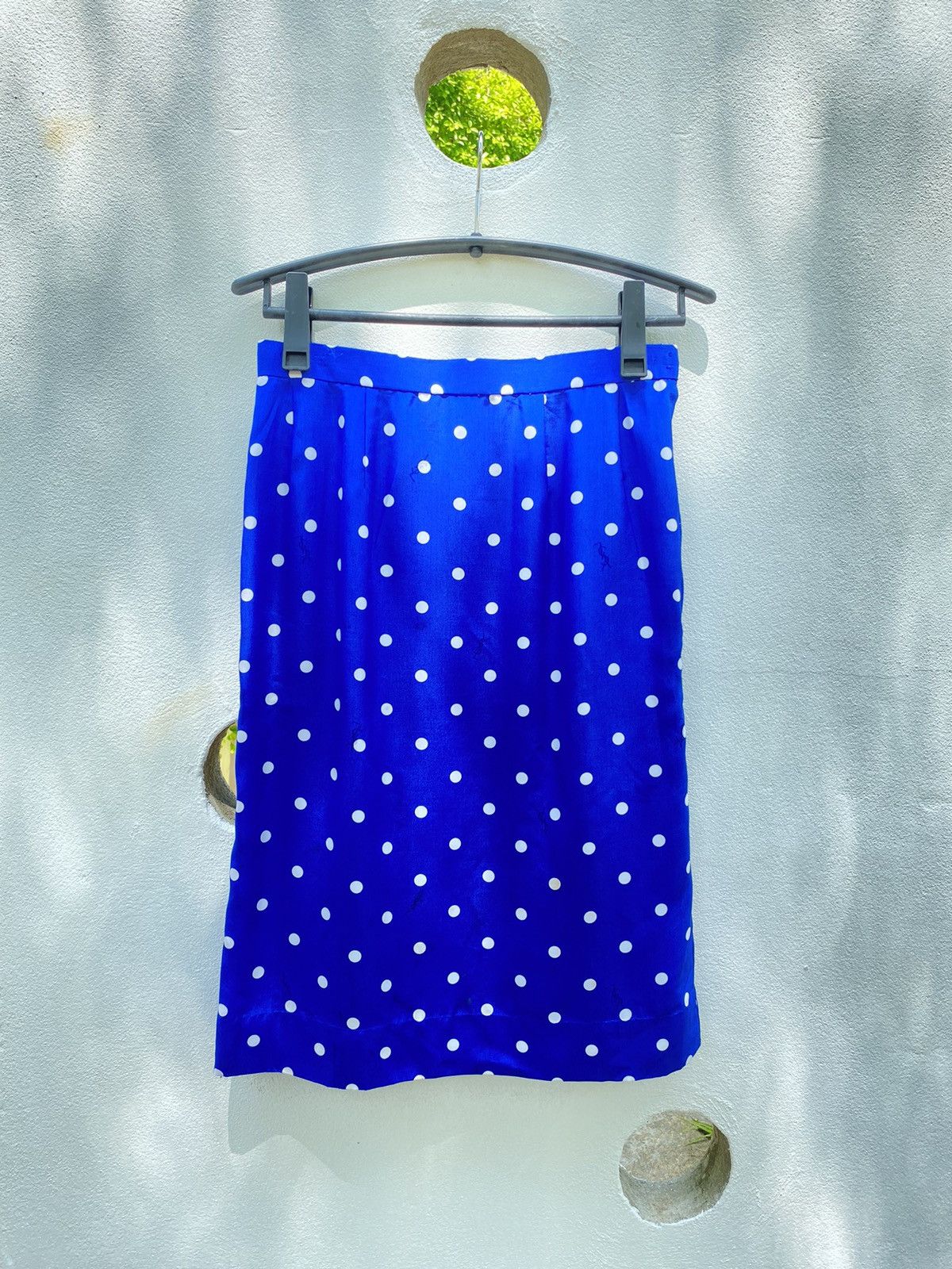 Yves Saint Laurent YSL vintage polka dot skirt