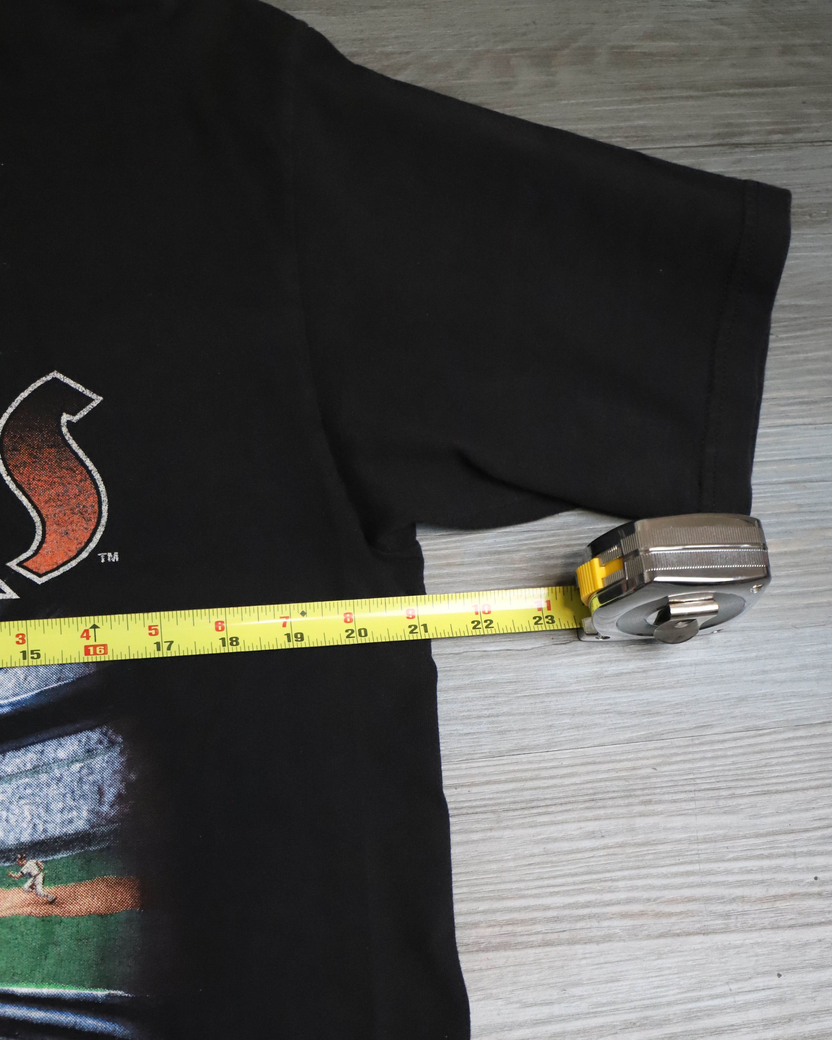 Nutmeg Vintage 90s San Francisco Giants MLB Graphic T Shirt Black Size US XL / EU 56 / 4 - 3 Thumbnail