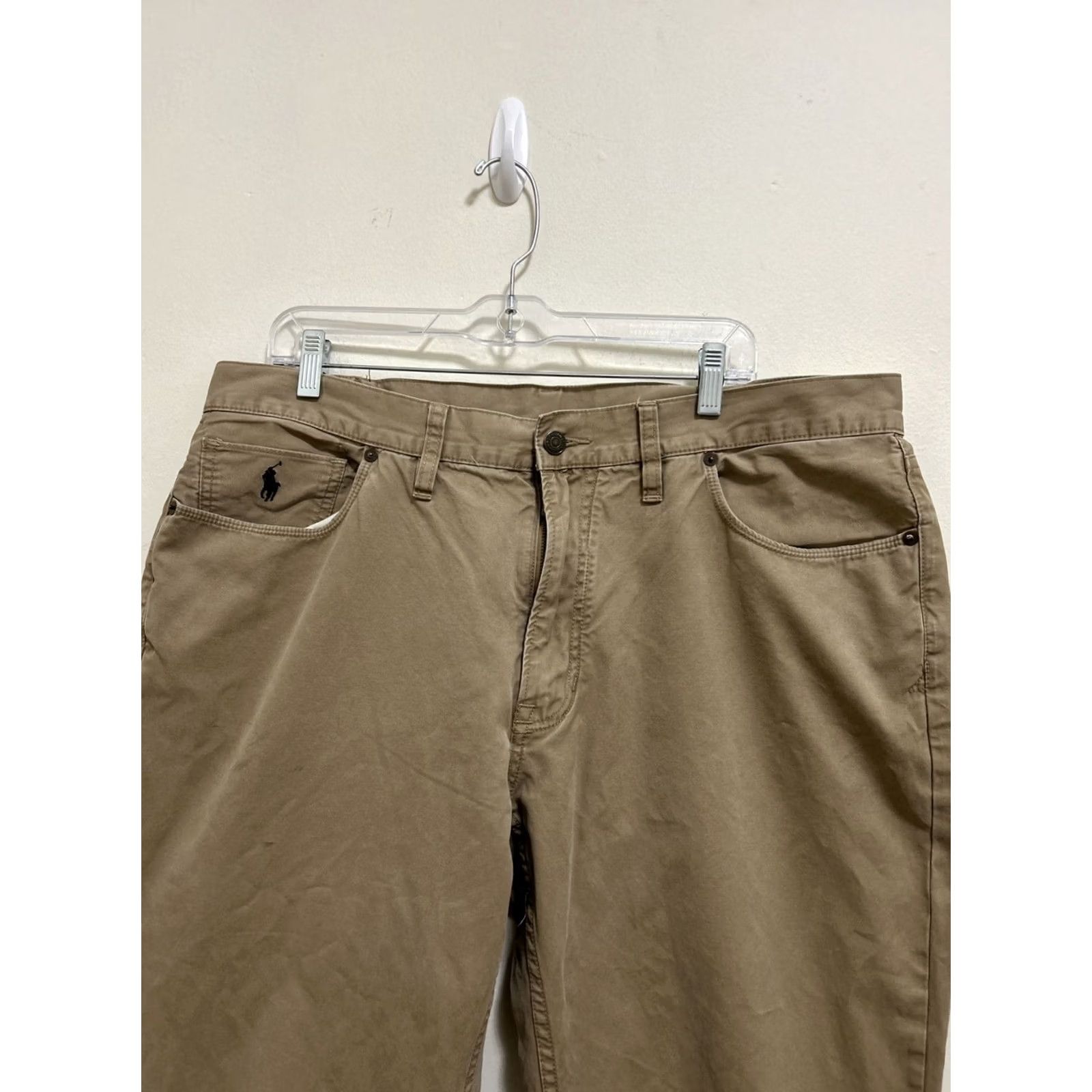 Polo Ralph Lauren VINTAGE Polo Ralph Lauren Pants Mens 38x30 Tan Authentic Dungarees Straight Khaki Size US M / EU 48-50 / 2 - 2 Thumbnail