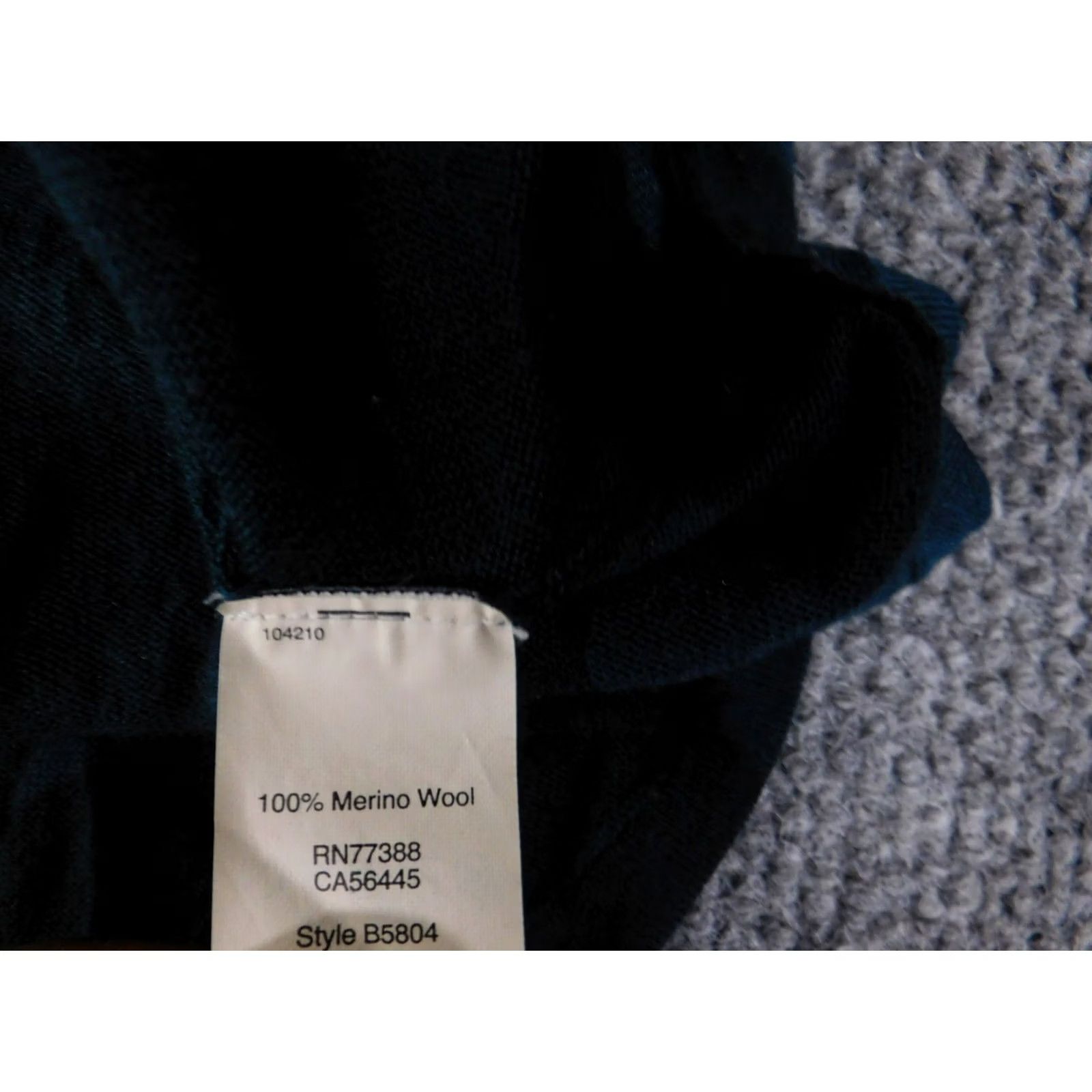 Madewell VINTAGE? No — Madewell Sweater Womens Small Blue High Low Pullover Lightweight Merino Wool Knit Size S / US 4 / IT 40 - 6 Thumbnail