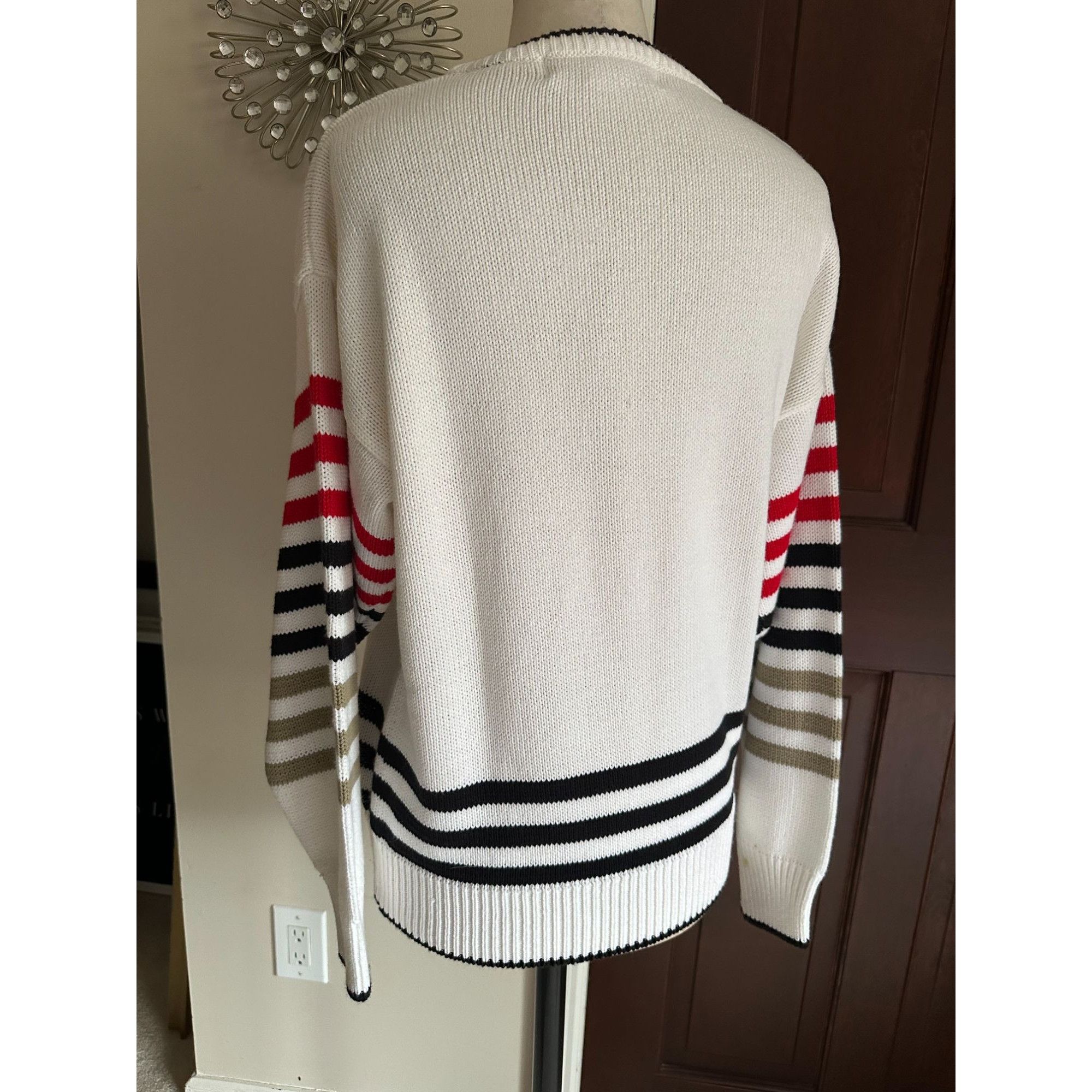 Other Vintage QUANTUM v neck sweater with golf theme Medium Size M / US 6-8 / IT 42-44 - 2 Thumbnail