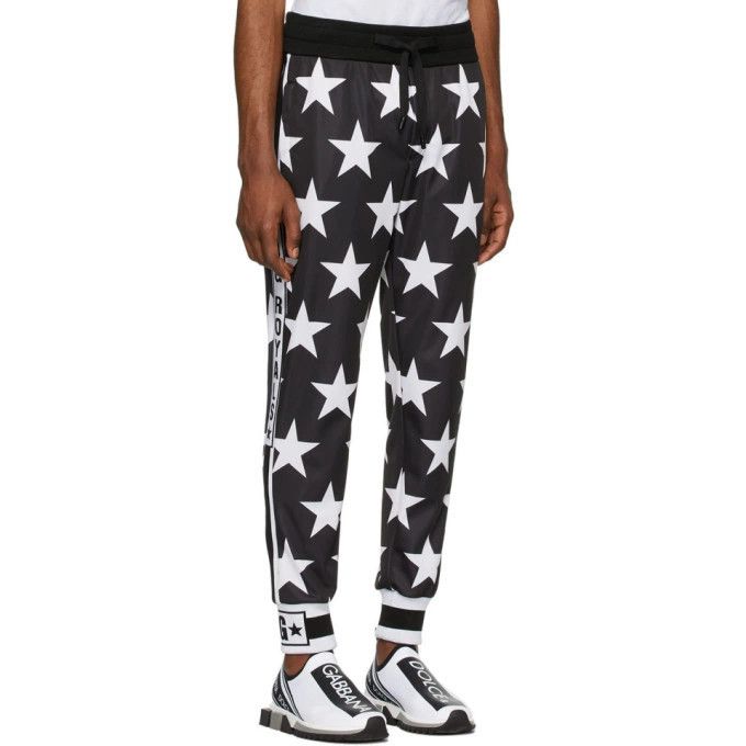 Dolce & Gabbana o1y0125 Jogger & Sweatpant in Black/White Size US 34 / EU 50 - 2 Thumbnail