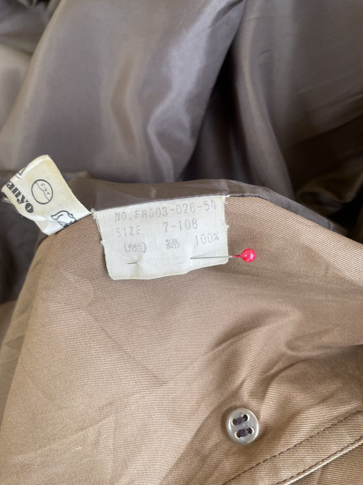 Japanese Brand Vintage YvesSaintLaurent Trench Coat Jacket Size US S / EU 44-46 / 1 - 6 Thumbnail