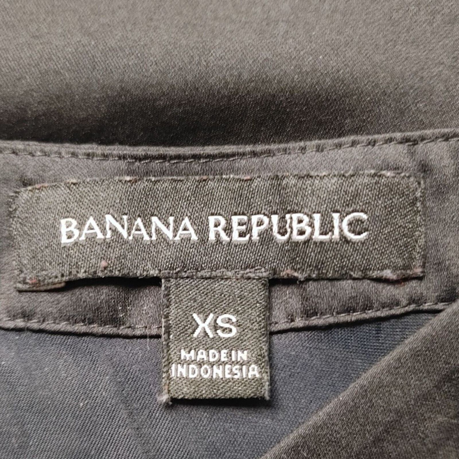 Banana Republic Banana Republic Women's Black Sleeveless Tank Top XS Size XS / US 0-2 / IT 36-38 - 3 Thumbnail