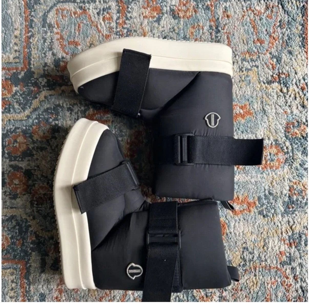 Moncler × Rick Owens Rick Owens x Moncler Padded Outer Boots Size US 10 / EU 43 - 1 Thumbnail
