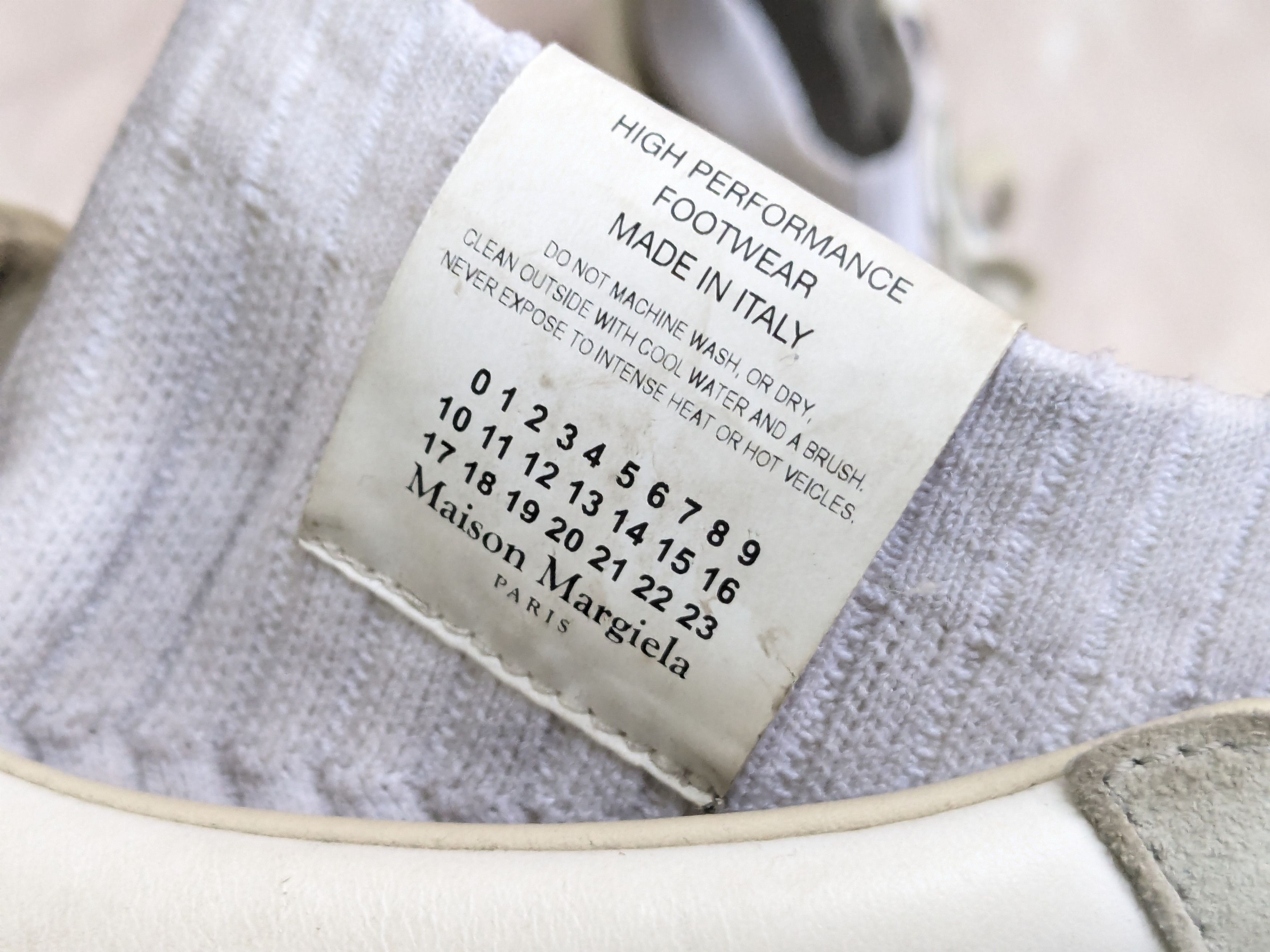 Maison Margiela Maison Margiela GAT Replica White Gray Sock 13 46 Size US 13 / EU 46 - 7 Thumbnail