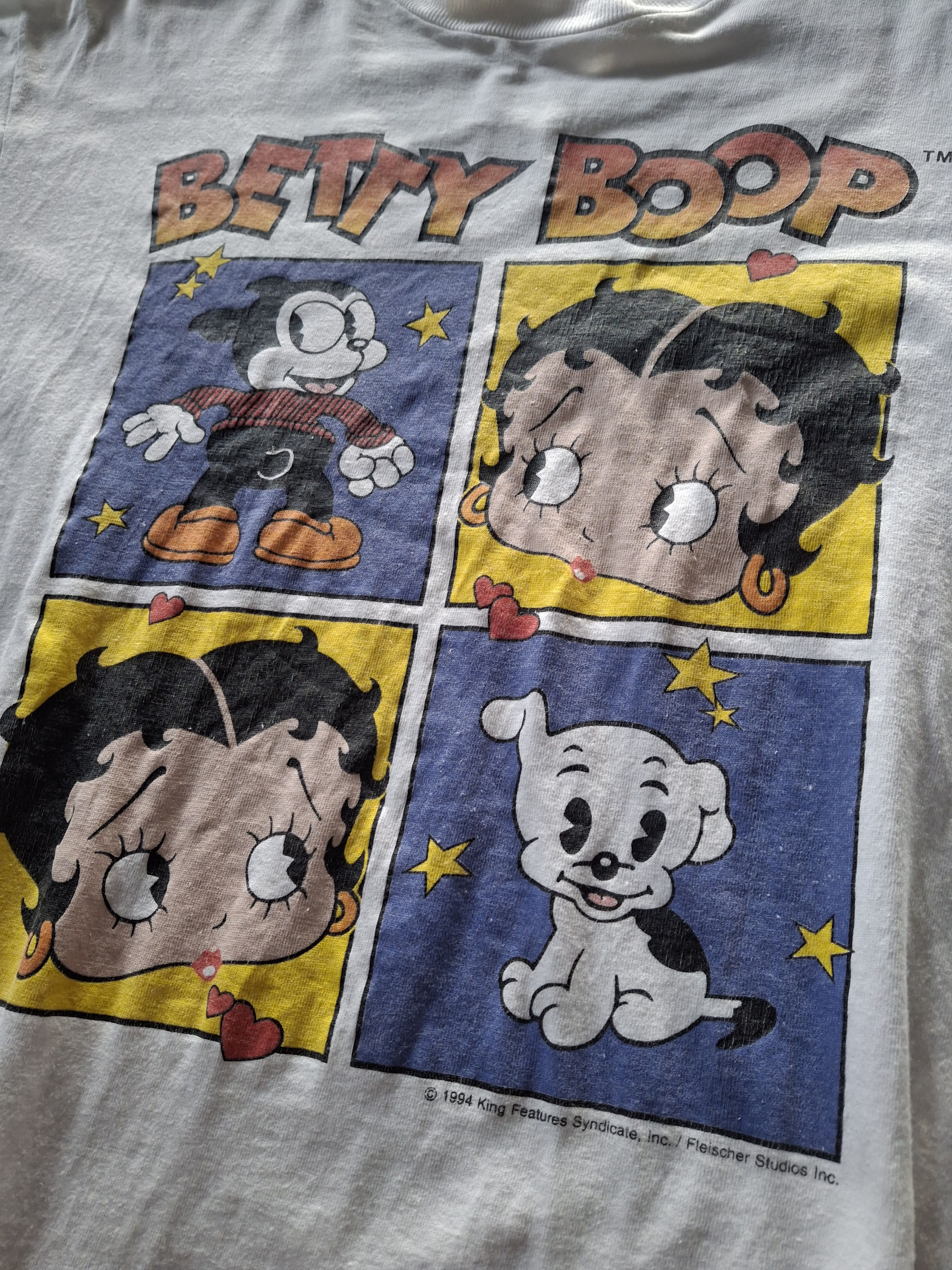 Vintage Vintage Betty boop 1994 tshirt Size US M / EU 48-50 / 2 - 2 Thumbnail