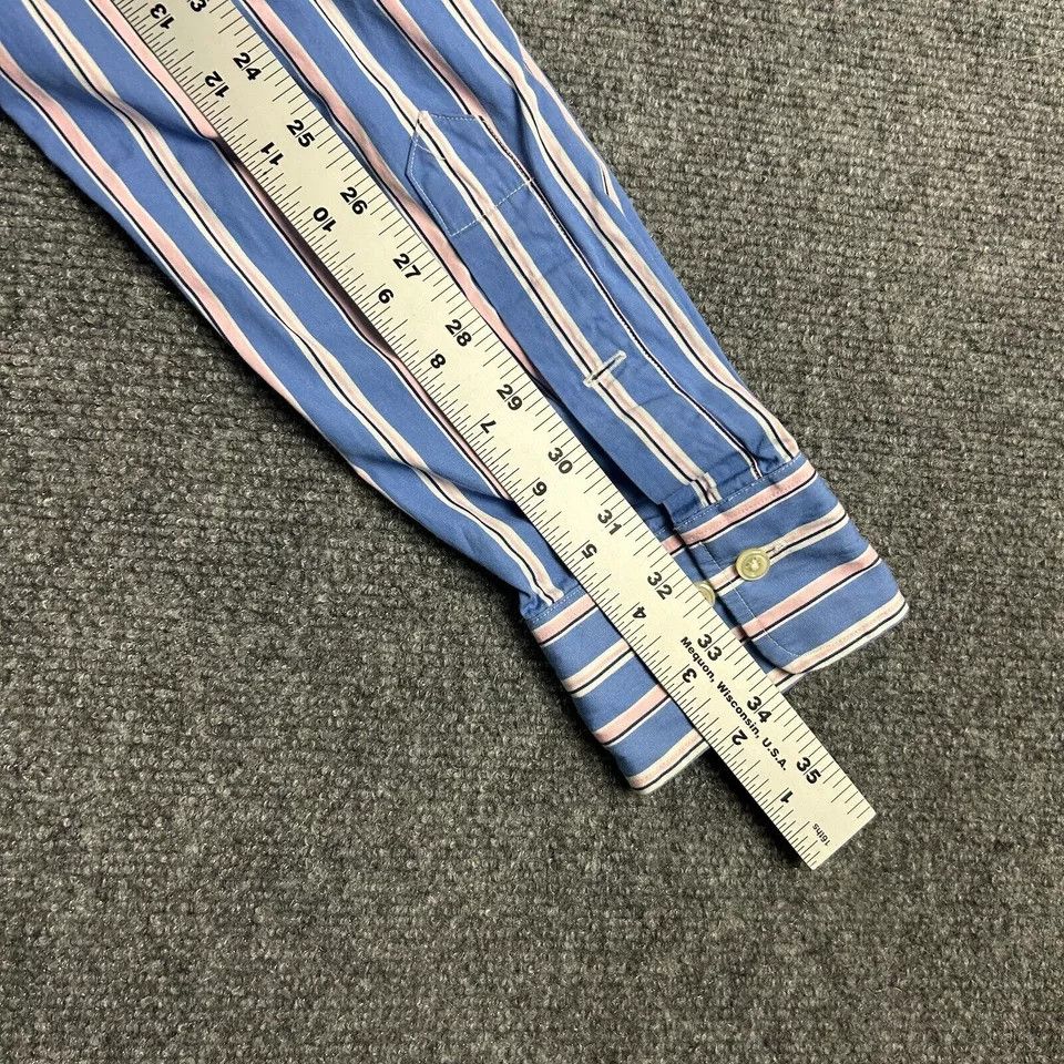 Polo Ralph Lauren Polo Ralph Lauren Shirt Mens 15 M Striped Regent Classic Fit Size US M / EU 48-50 / 2 - 6 Thumbnail