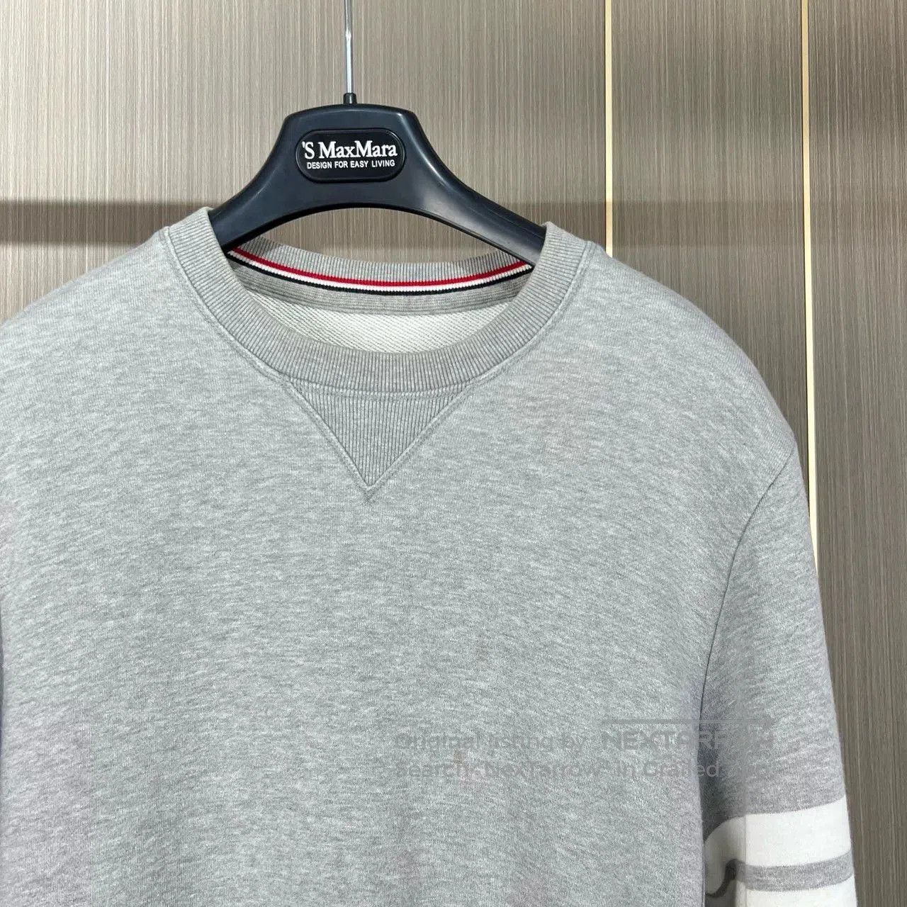 Thom Browne thom browne gray striped knit sweatshirt. Size US M / EU 48-50 / 2 - 3 Thumbnail