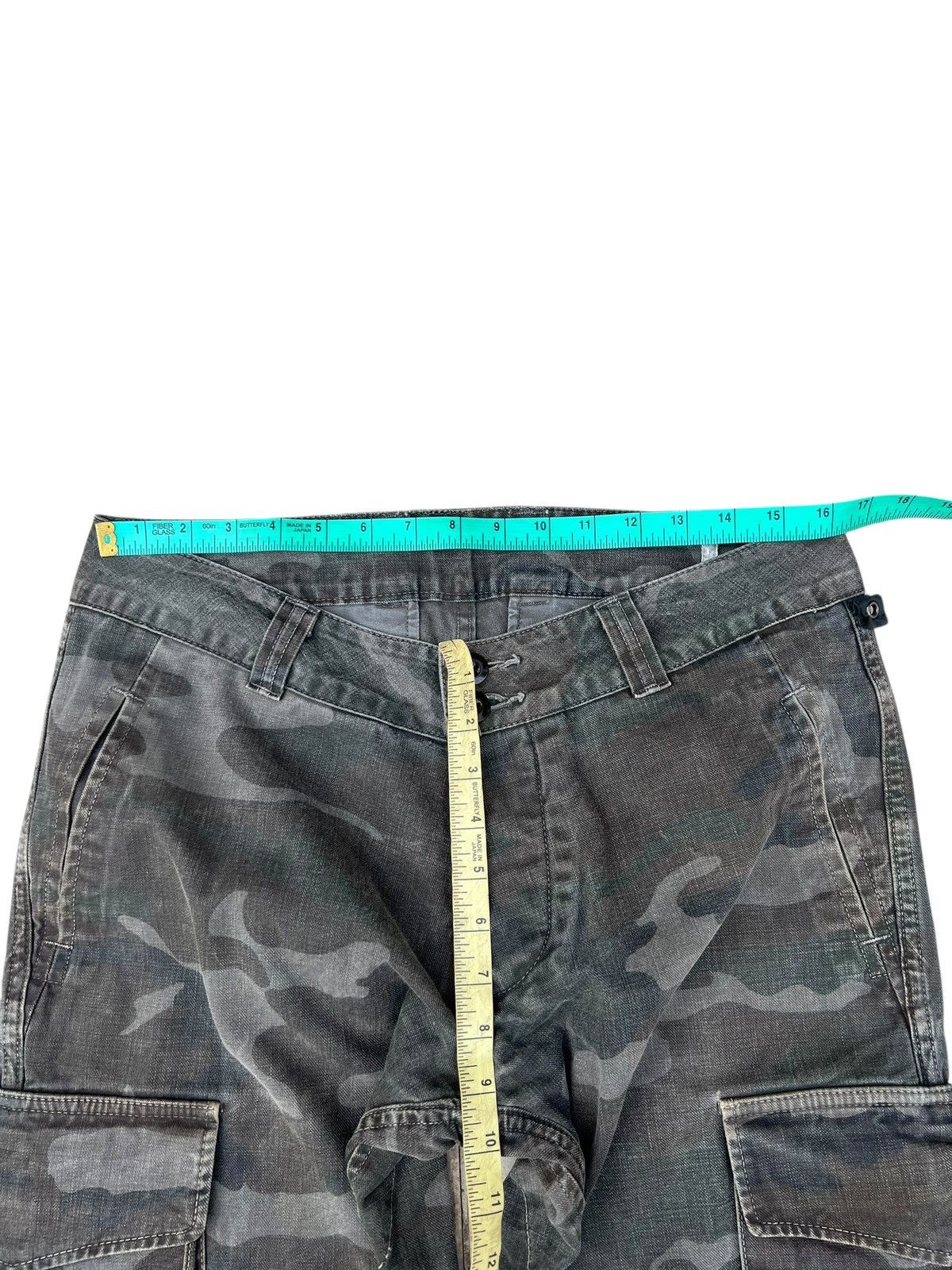 wjk WJK Japan Fade Military Camouflage Cargo Trouser Pant Size US 31 - 4 Thumbnail