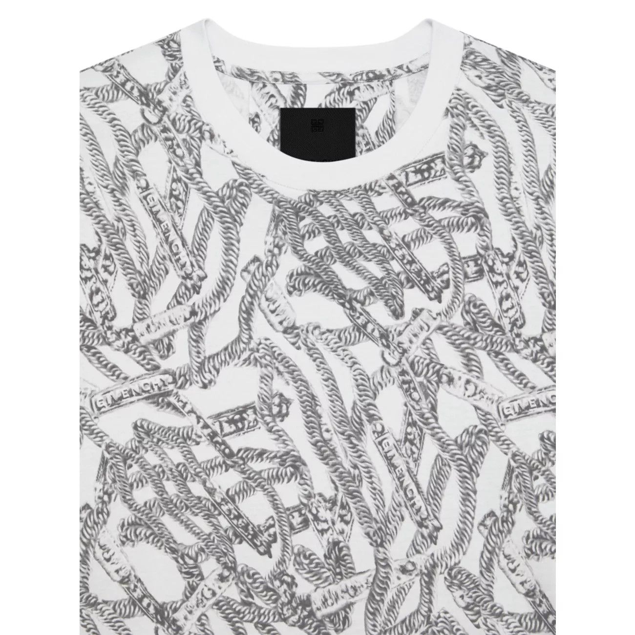Givenchy o1loc1c0824 T-Shirt in Black/White Size US XL / EU 56 / 4 - 3 Thumbnail