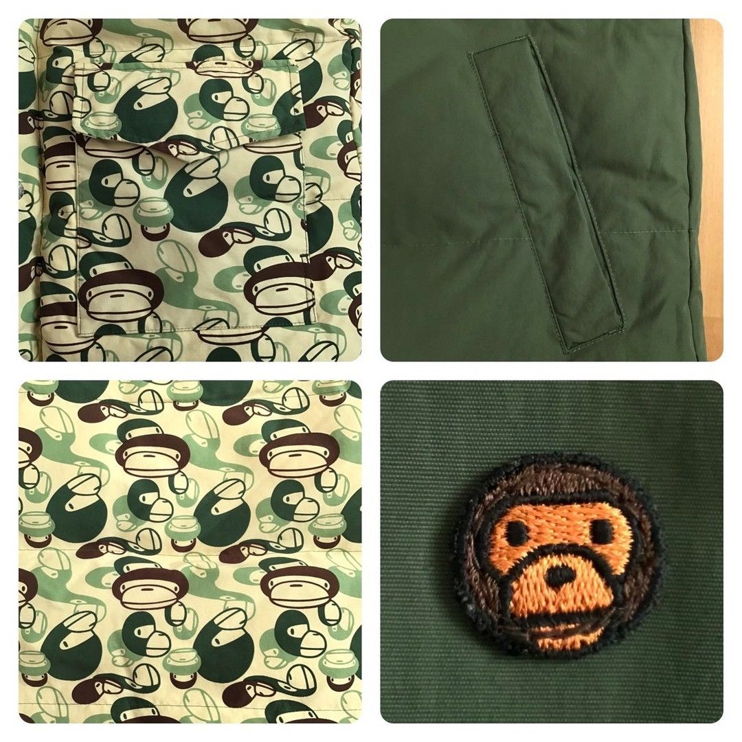 Bape 🔥Reversible🔥 BAPE Puffer Down Jacket Milo Camo a bathing ape Size US S / EU 44-46 / 1 - 8 Thumbnail