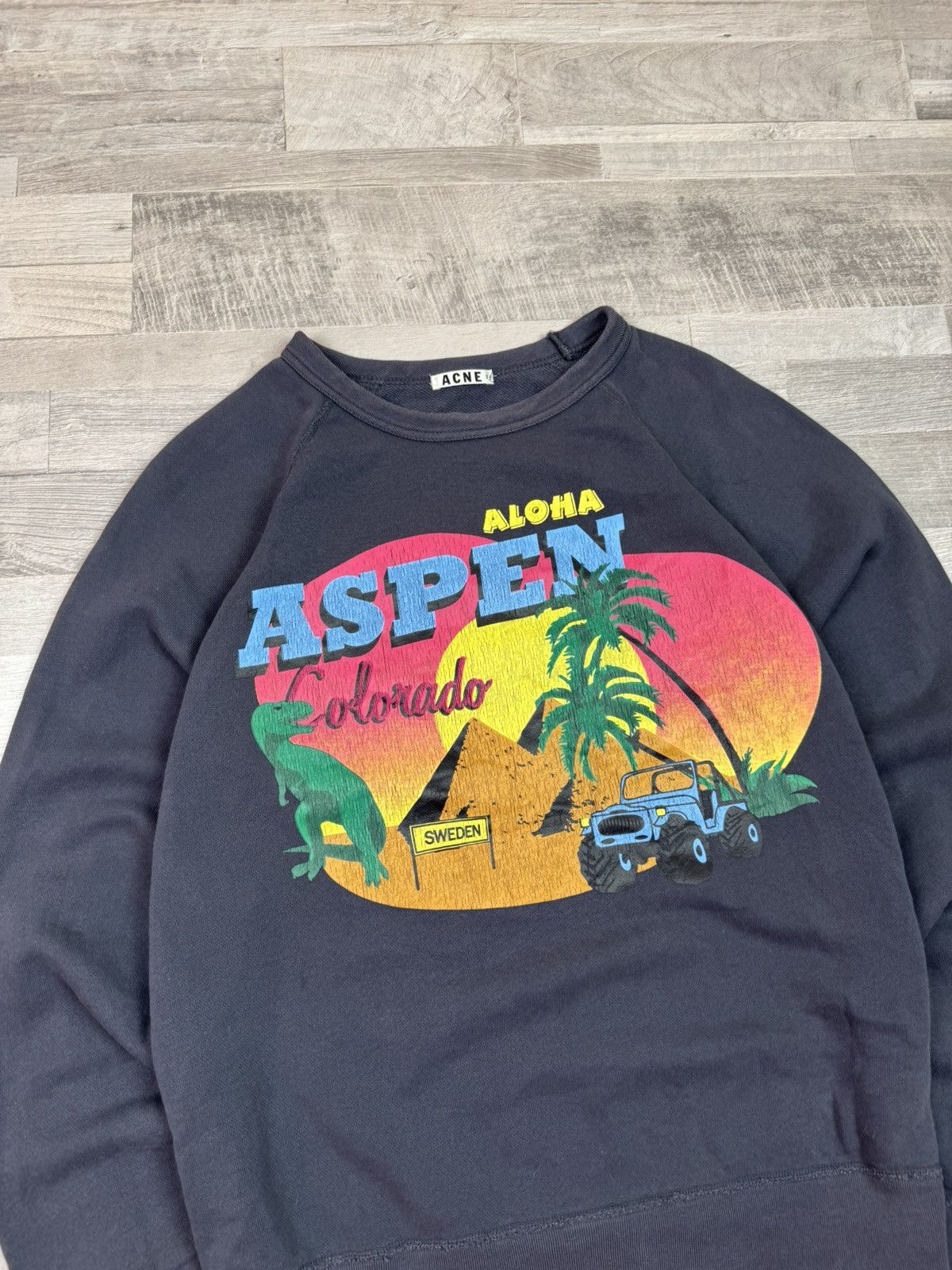Acne Studios Acne Studios Aspen Aloha Sweatshirt Size US M / EU 48-50 / 2 - 3 Thumbnail