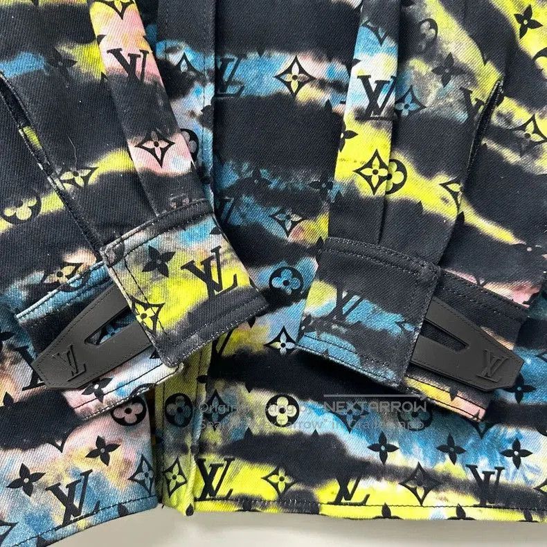 Louis Vuitton Louis Vuitton Tie Dye Monogram Denim Jacket. Size US XXL / EU 58 / 5 - 7 Thumbnail