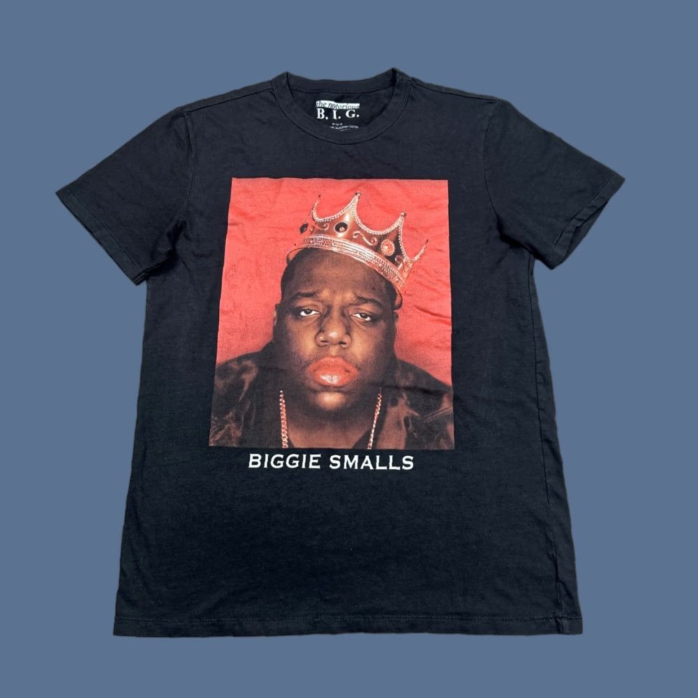 Vintage The Notorious BIG T-Shirt Mens M Black Short Sleeve Hip Hop Rap Tee Size US M / EU 48-50 / 2 - 1 Thumbnail