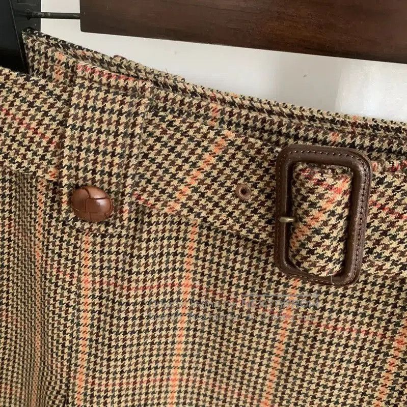 Burberry Burberry Women's Houndstooth Wool Skirt Size L. Size 30" / US 8 / IT 44 - 2 Thumbnail