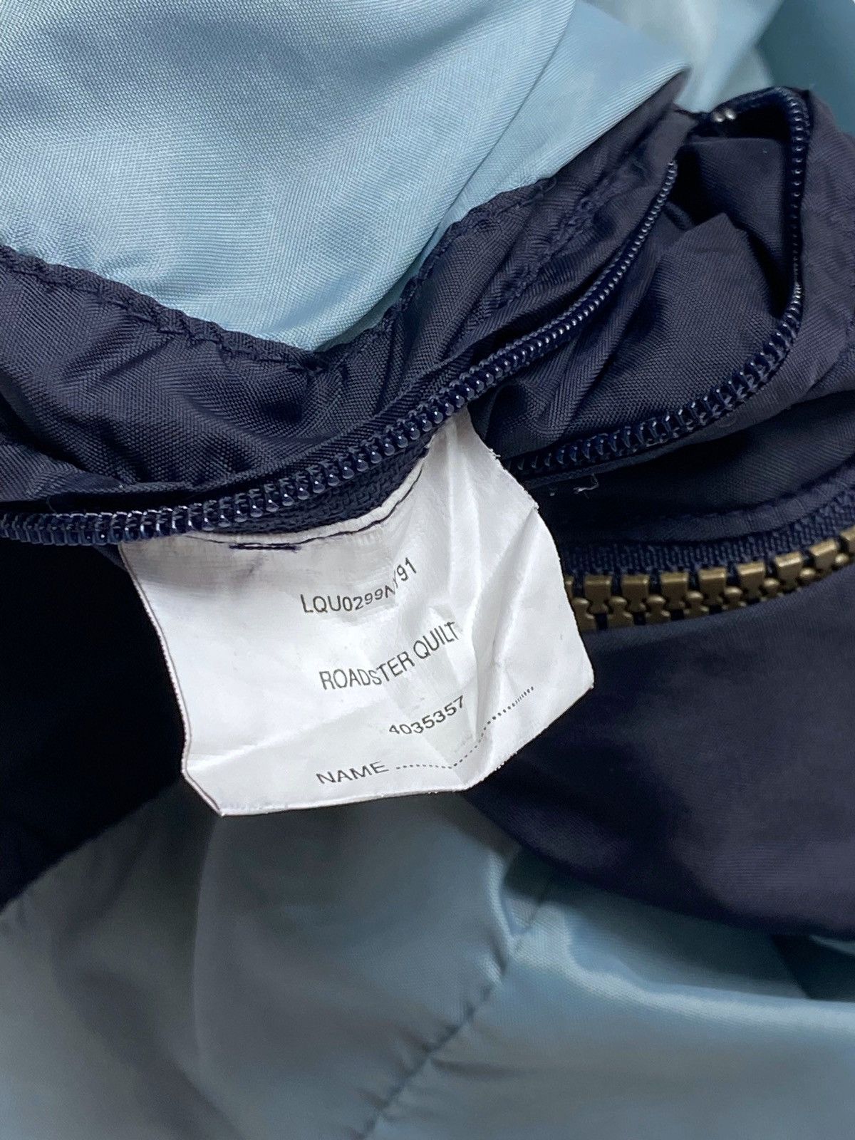 Barbour Vintage BARBOUR Quilted Deep Blue Navy Jacket Size XS / US 0-2 / IT 36-38 - 7 Thumbnail