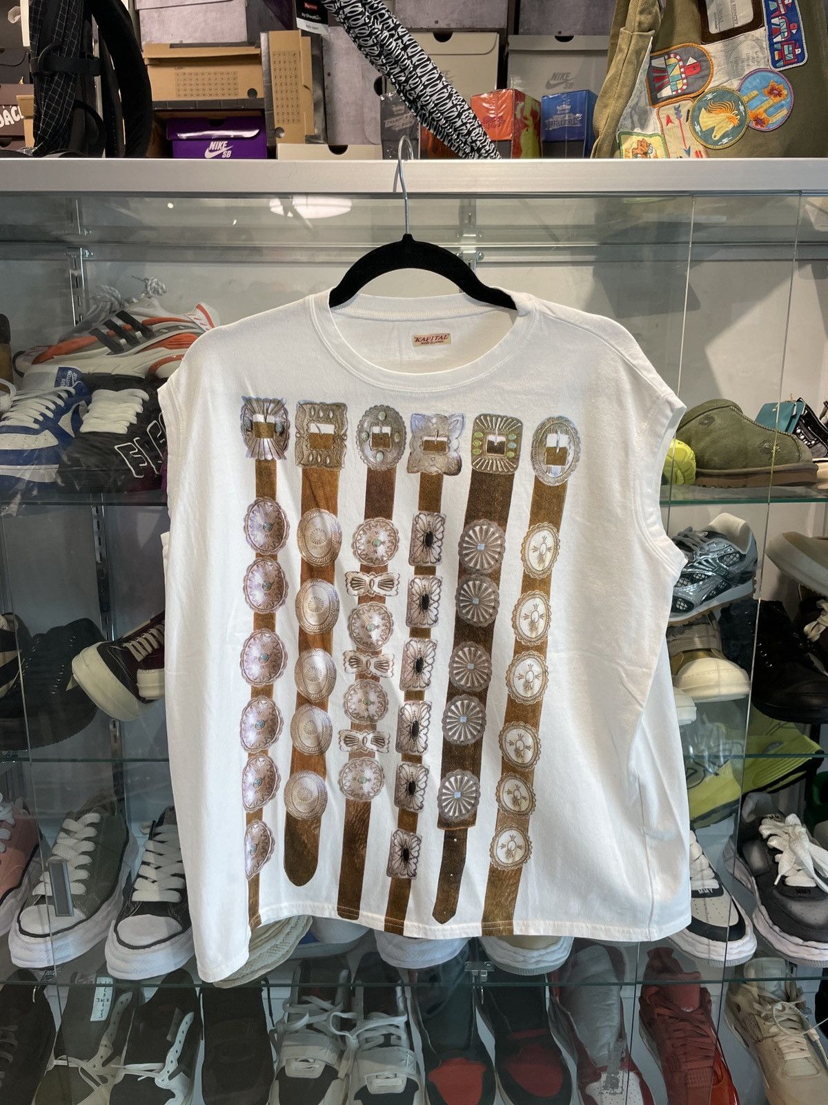 Kapital Kapital Watches Sleeveless Shirt White Size US S / EU 44-46 / 1 - 1 Thumbnail