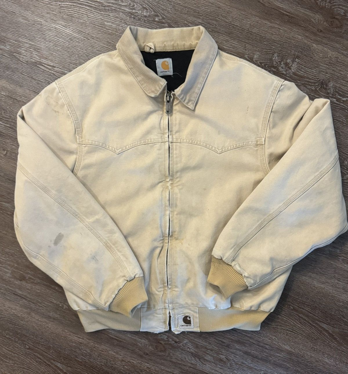 Carhartt Carhartt Santa Fe Jacket 90’s Vintage Distressed Size US L / EU 52-54 / 3 - 1 Thumbnail