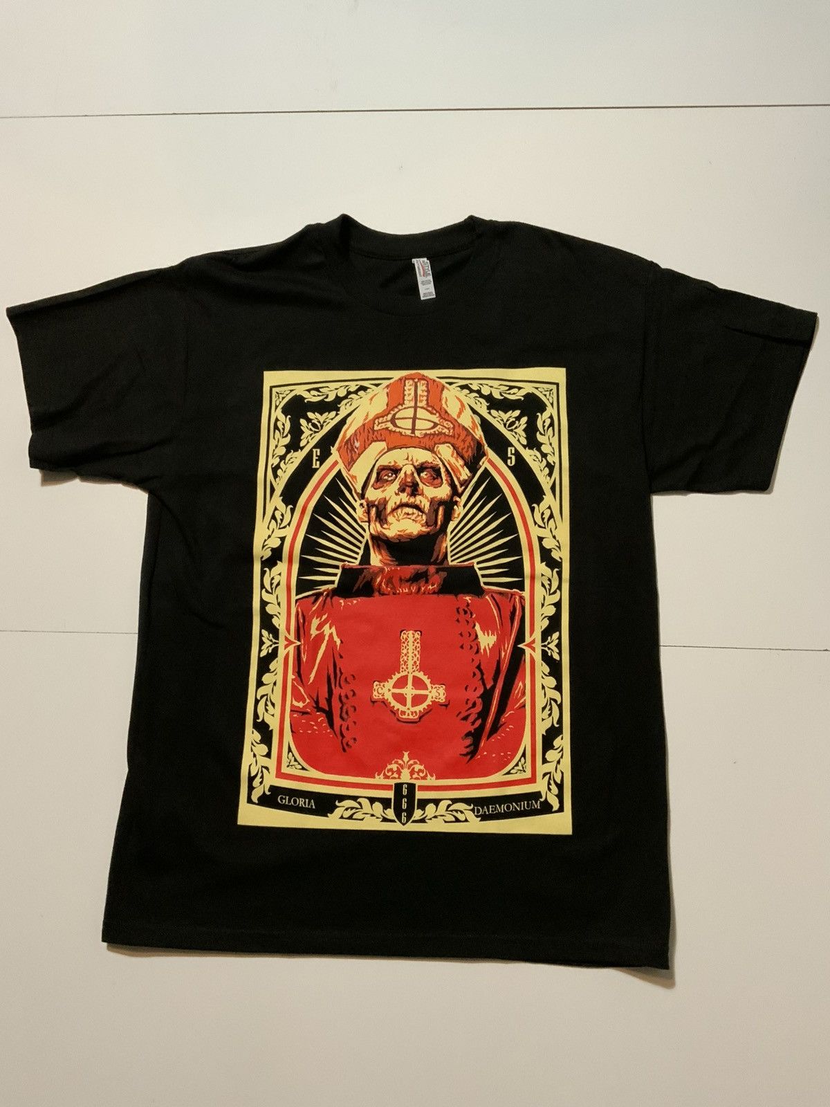 Band Tees Ghost Gloria Daemonium Papa Emeritus Heavy Metal Band TShirt Size US L / EU 52-54 / 3 - 2 Thumbnail
