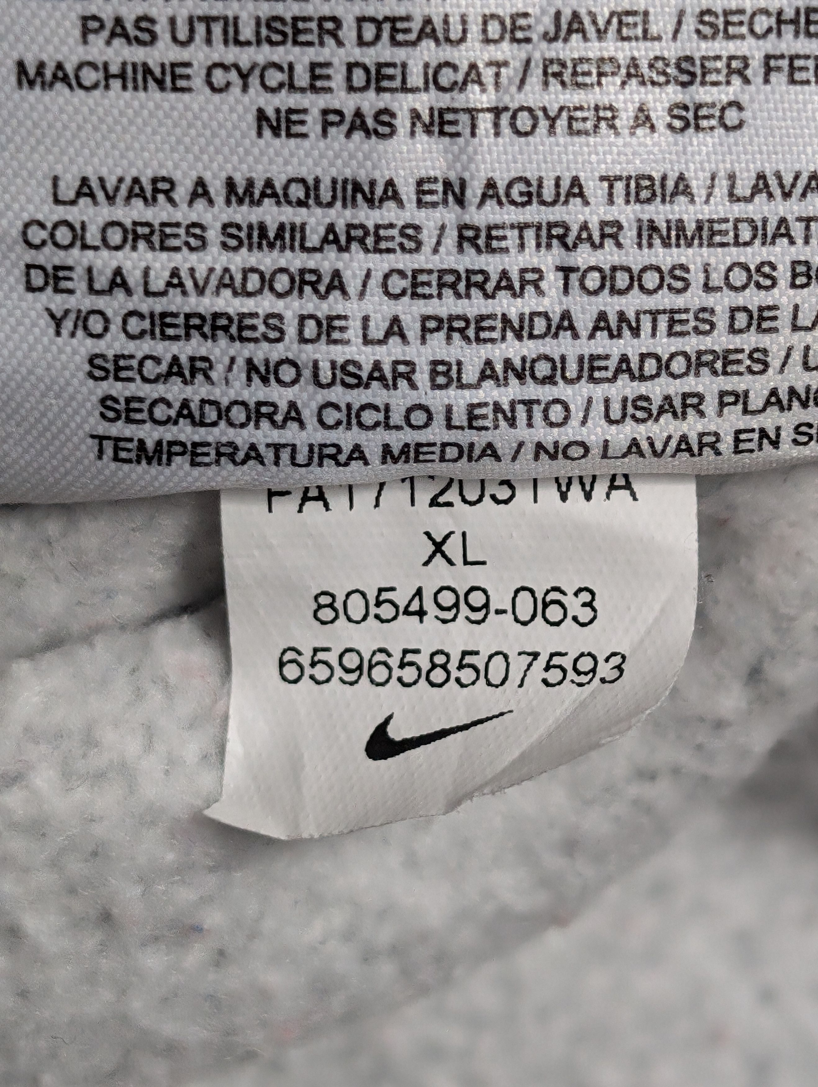 Nike Nike Sportswear Basic Essentials Full Zip Hoodie Size US S / EU 44-46 / 1 - 5 Thumbnail