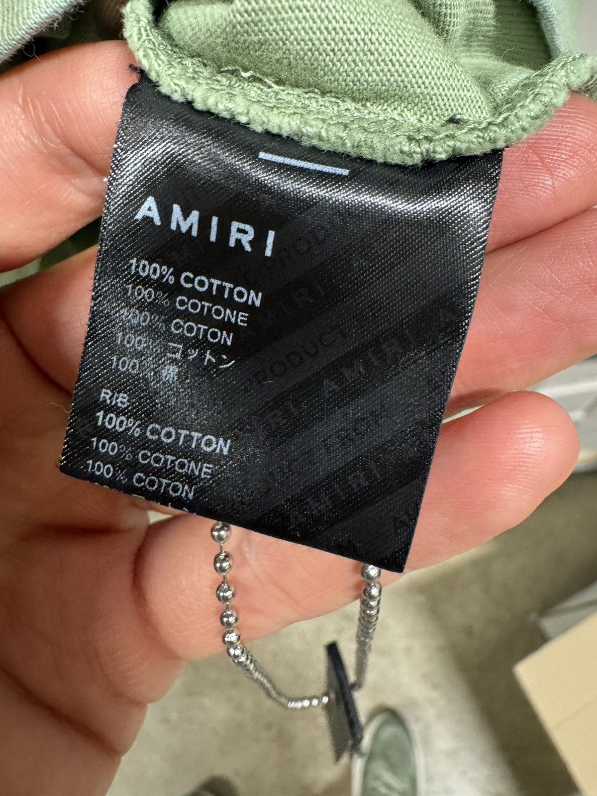 Amiri Amiri Filigree T-Shirt NEW 600$ Size US M / EU 48-50 / 2 - 4 Thumbnail