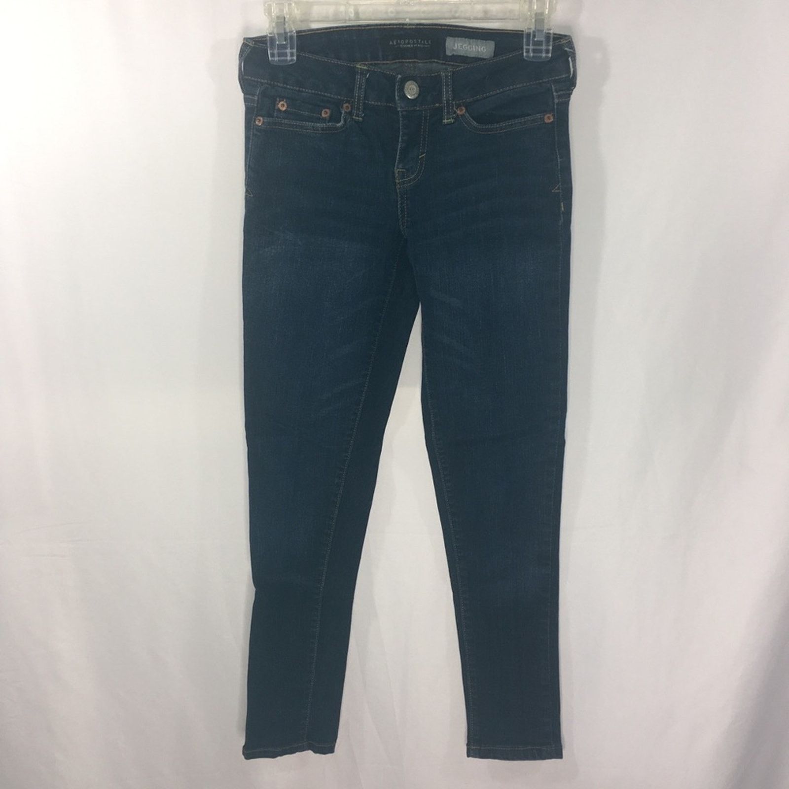 Aeropostale Aeropostale Jeggings Women's Medium Wash Size 00 Short Size 24" / US 00 / IT 34 - 1 Thumbnail